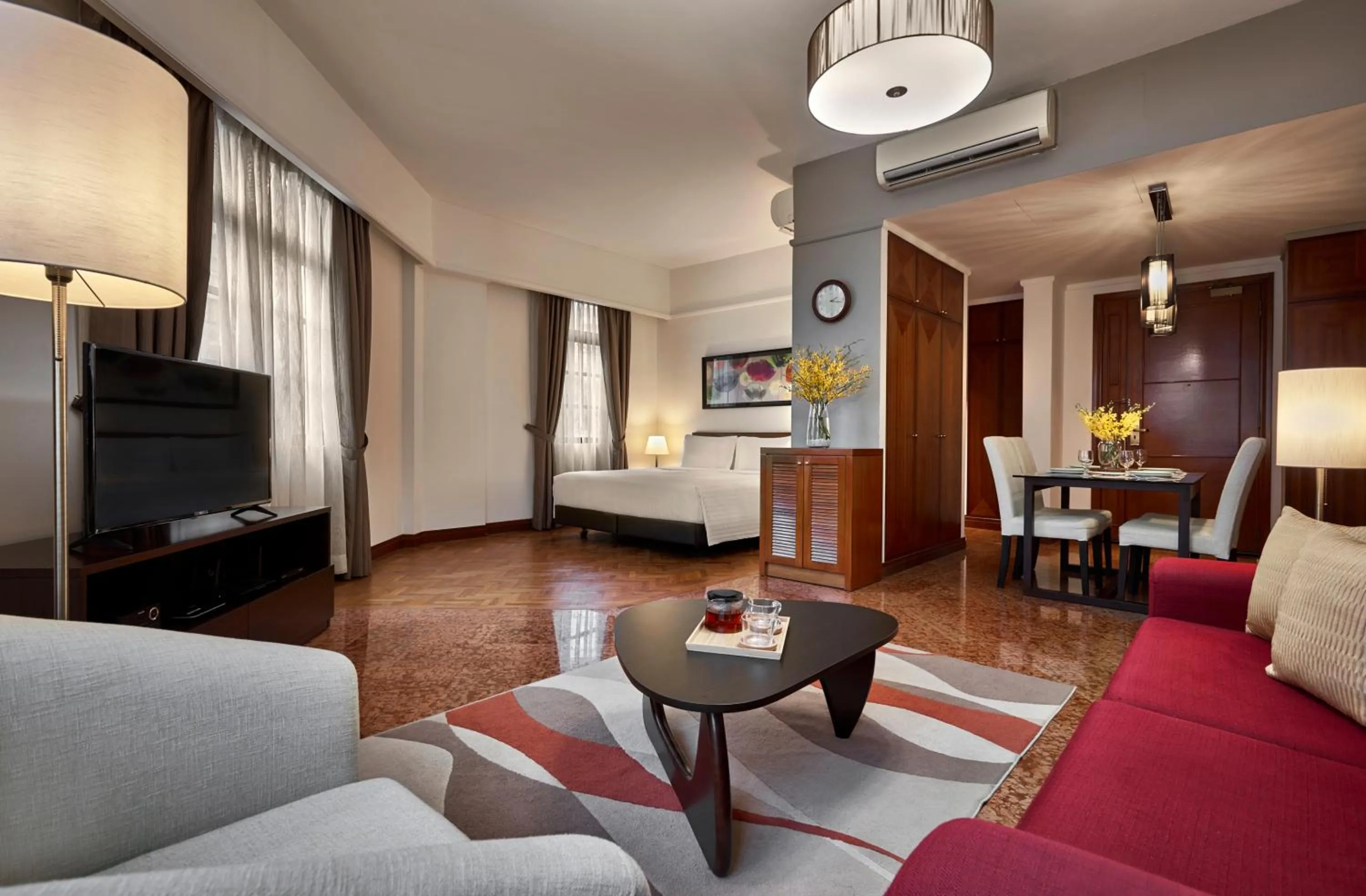 Bedroom in Village Residence Robertson Quay by Far East Hospitality