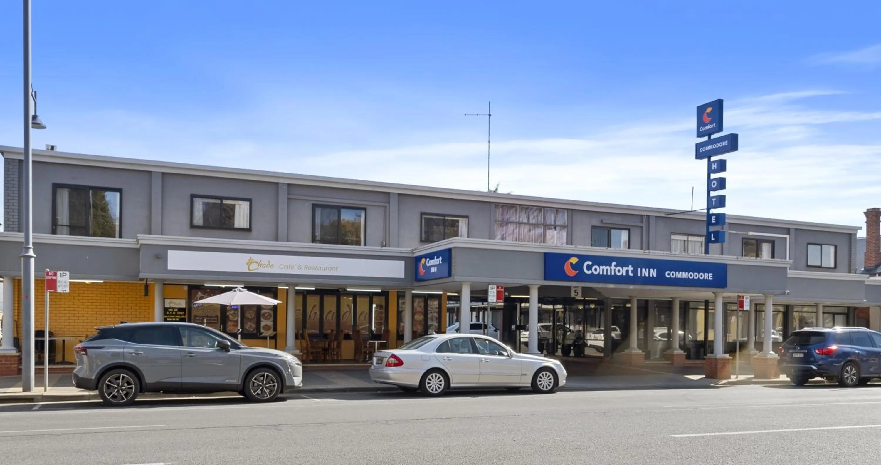 Facade/entrance in Comfort Inn Commodore Albury