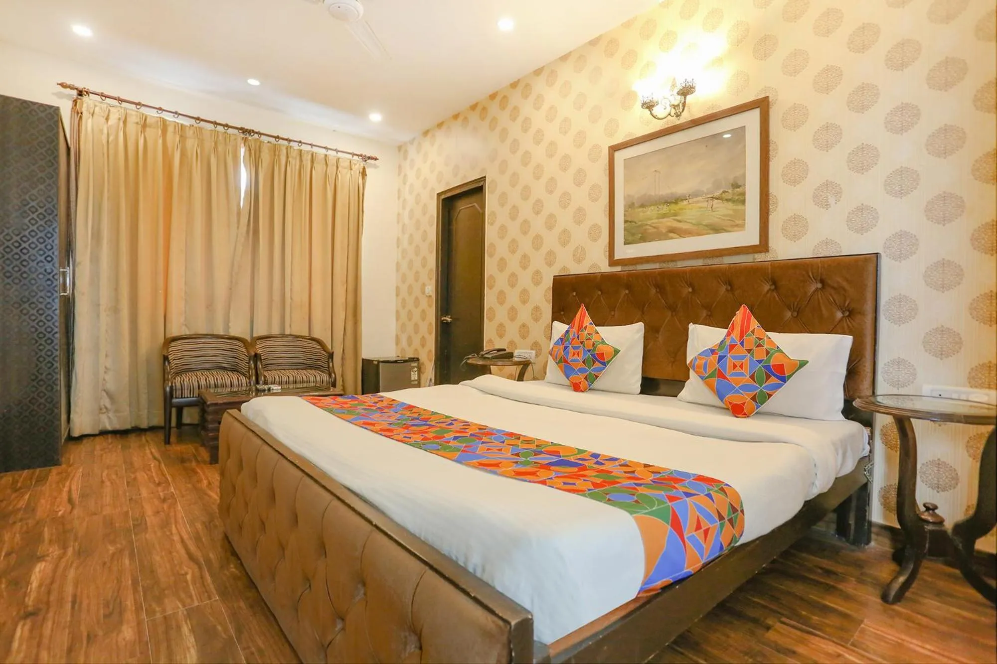 Bed in FabHotel Pulse Impulse