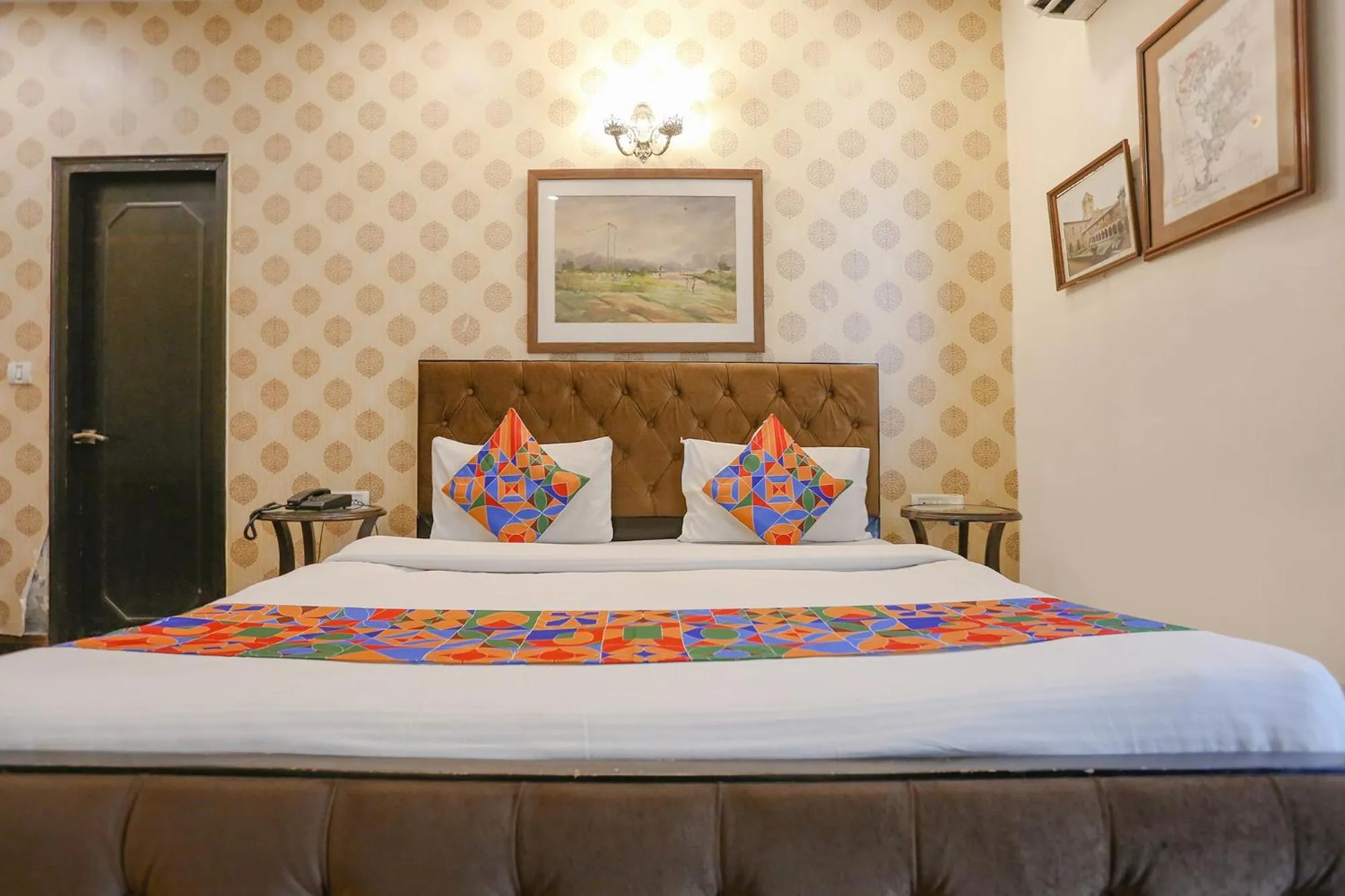 Bed in FabHotel Pulse Impulse