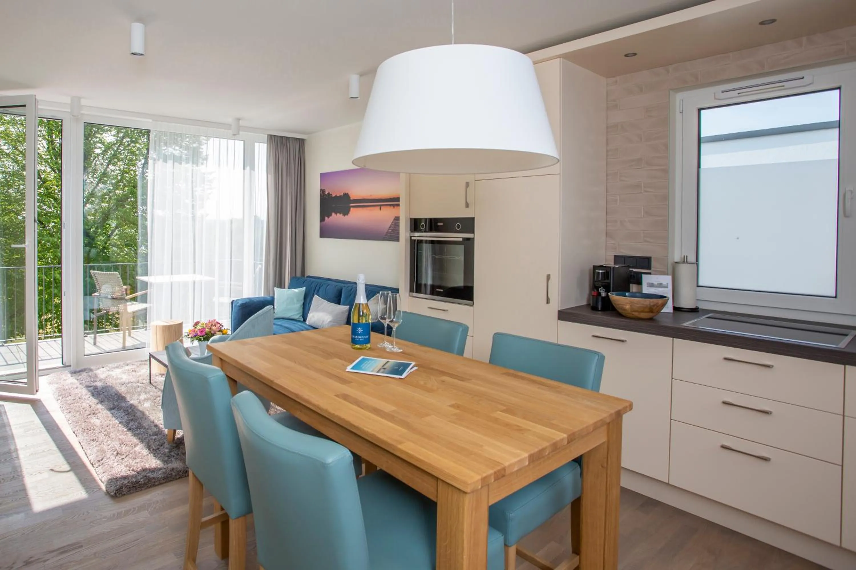 Dining area in Maremüritz Yachthafen Resort
