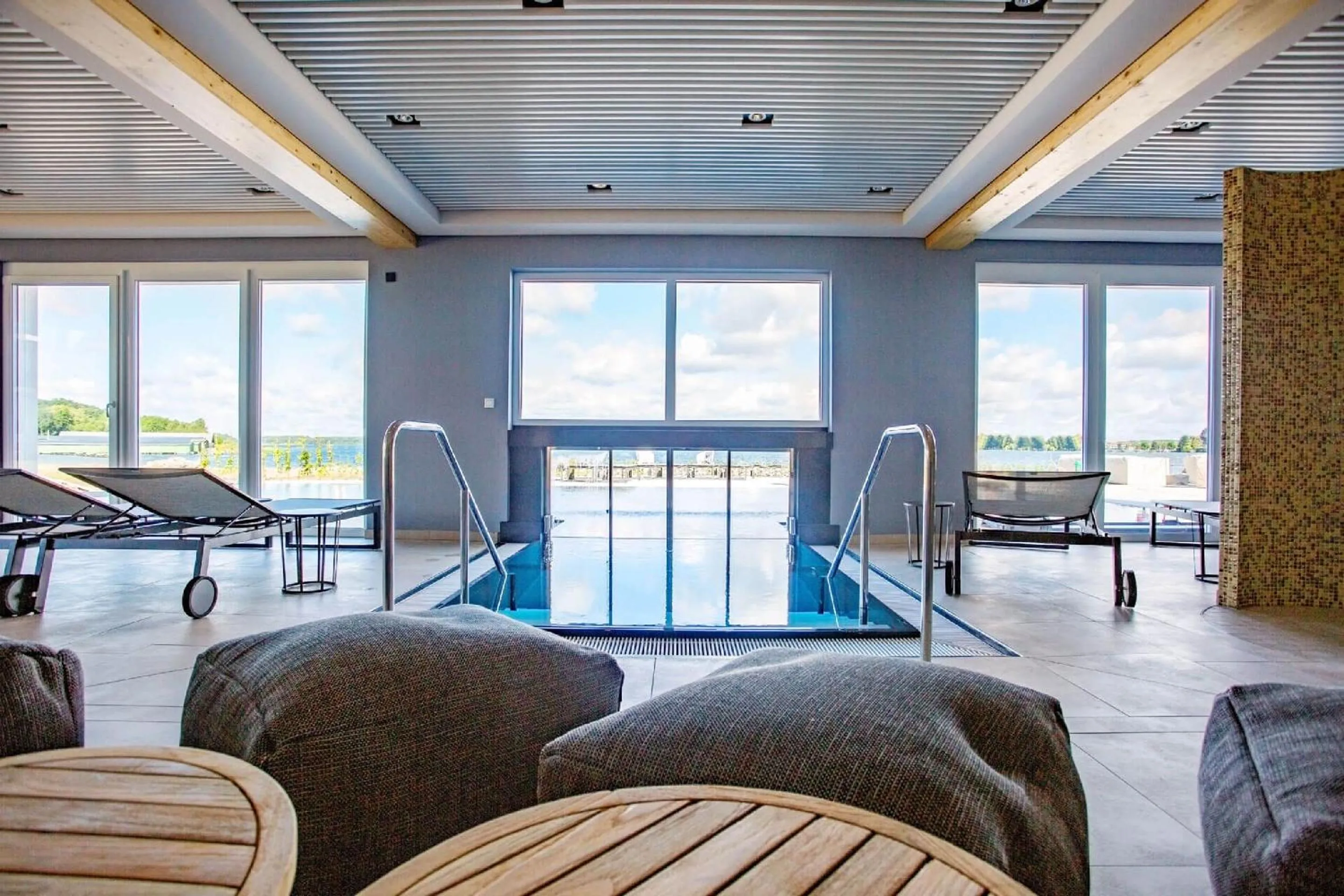 Sauna in Maremüritz Yachthafen Resort