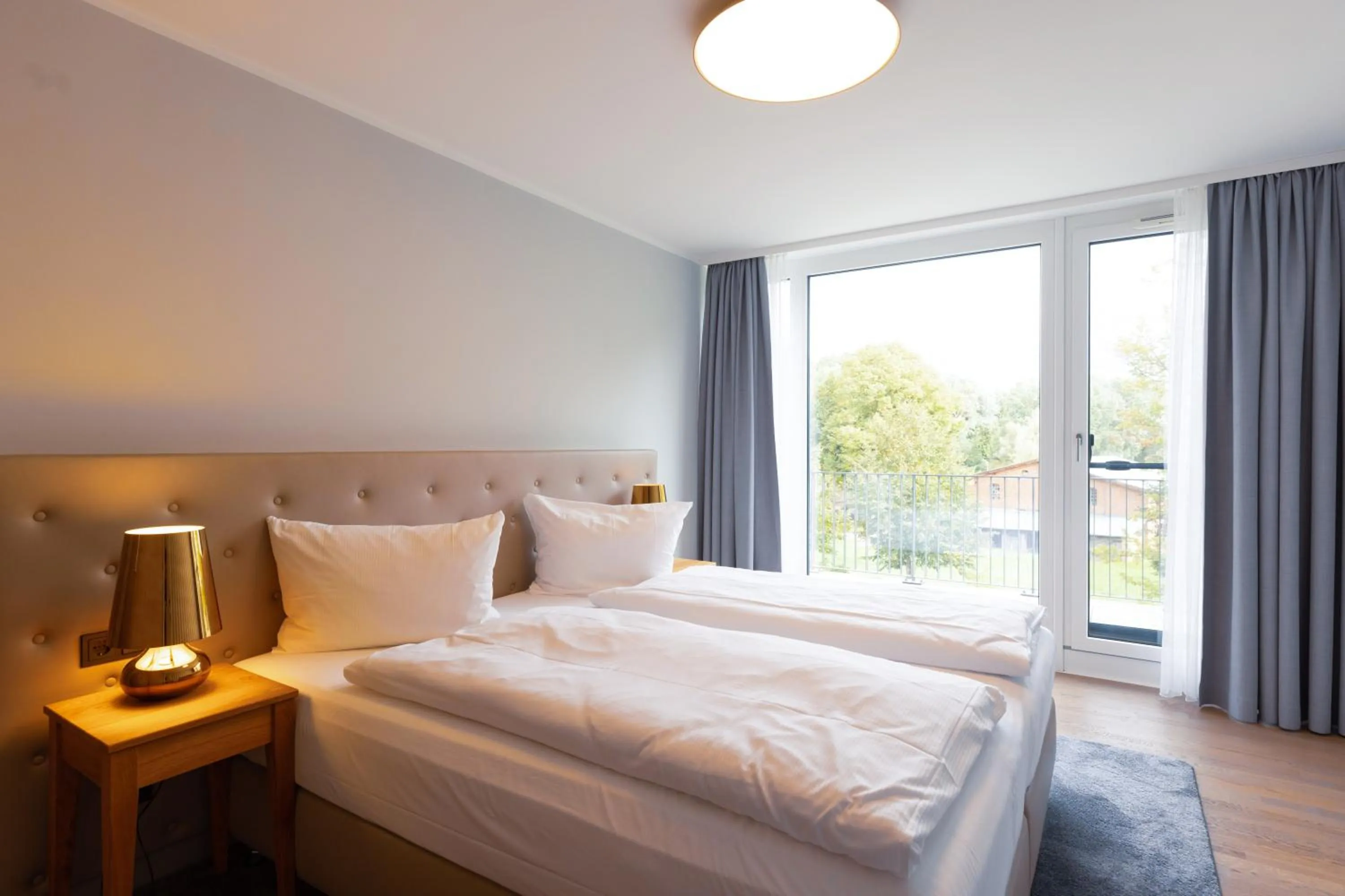 Bedroom, Bed in Maremüritz Yachthafen Resort