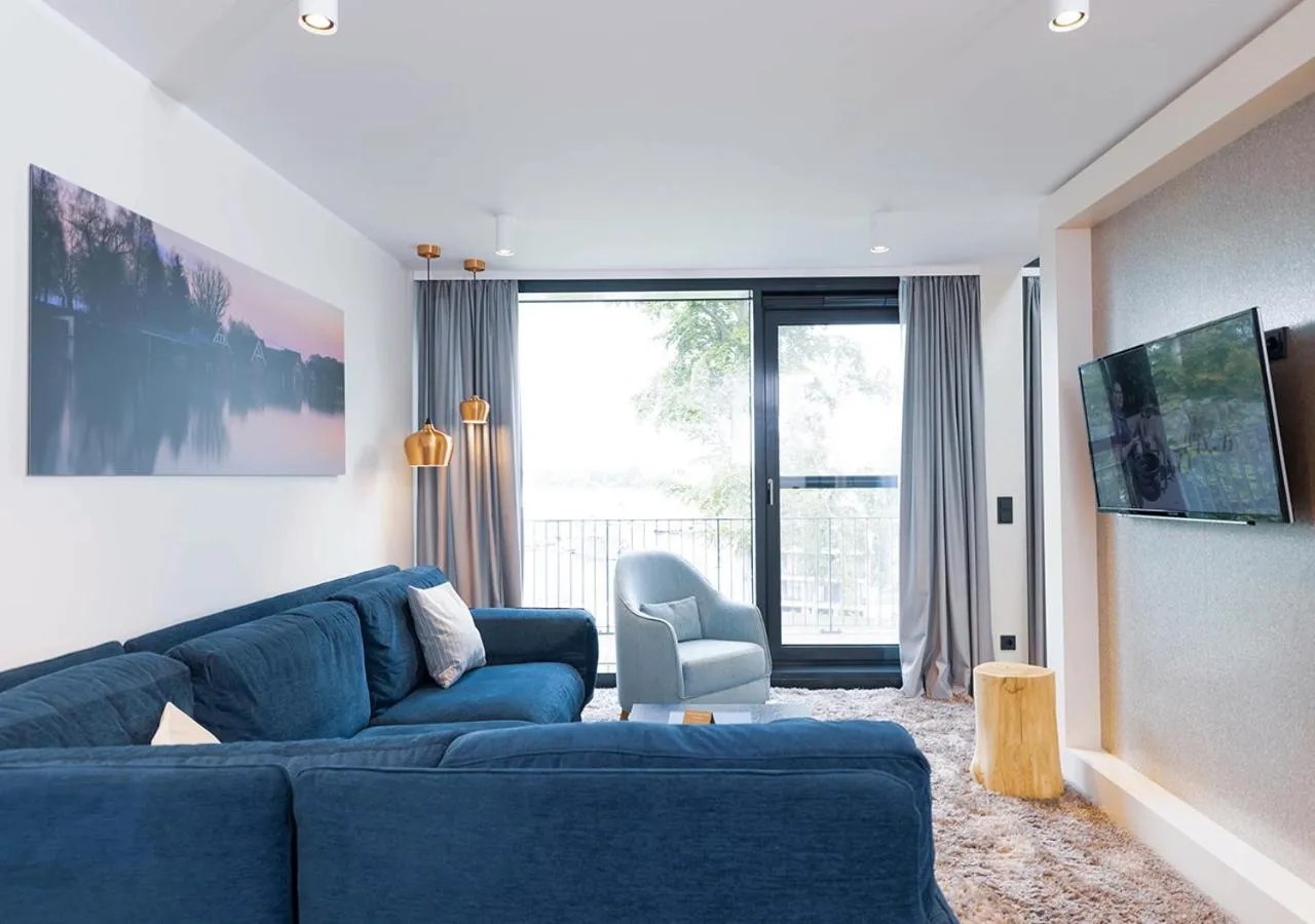 Living room in Maremüritz Yachthafen Resort