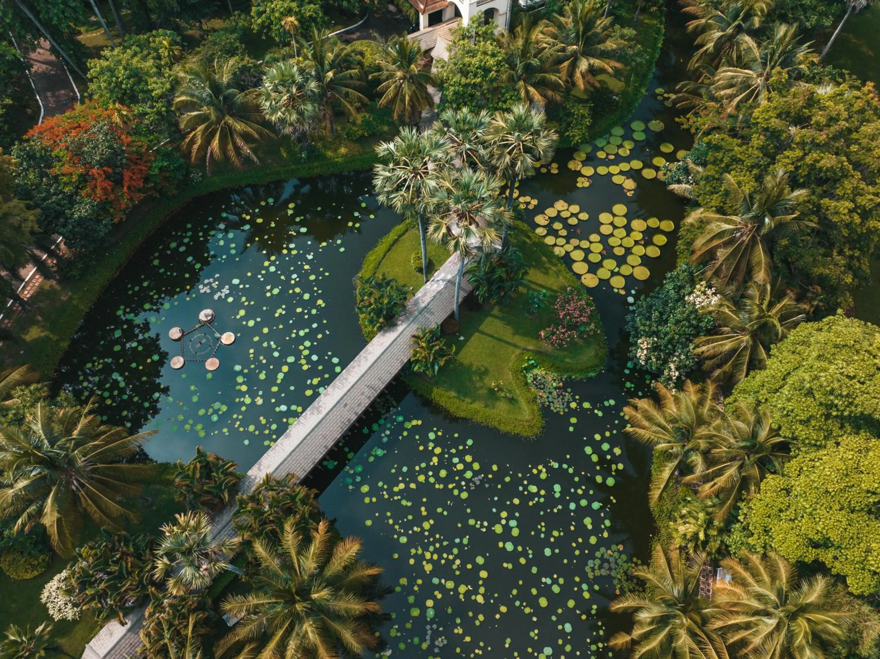 Garden in Sofitel Angkor Phokeethra Golf & Spa Resort