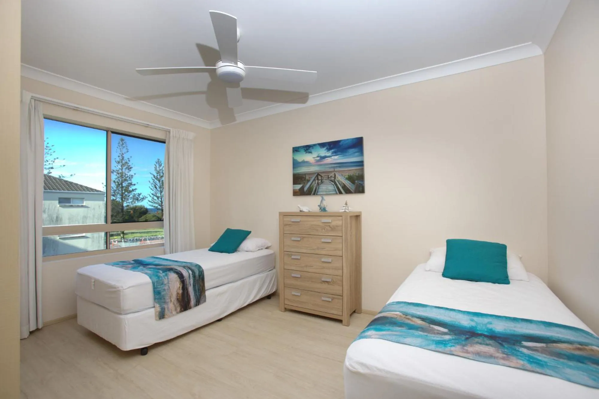 Bedroom, Bed in Bila Vista Kirra Beachside Apartments