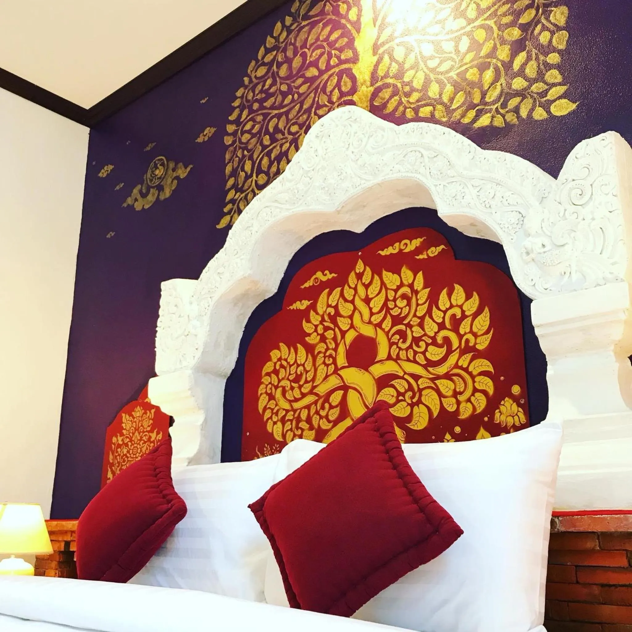 Bed in Phiphu Art and Gallery Boutique Sukhothai