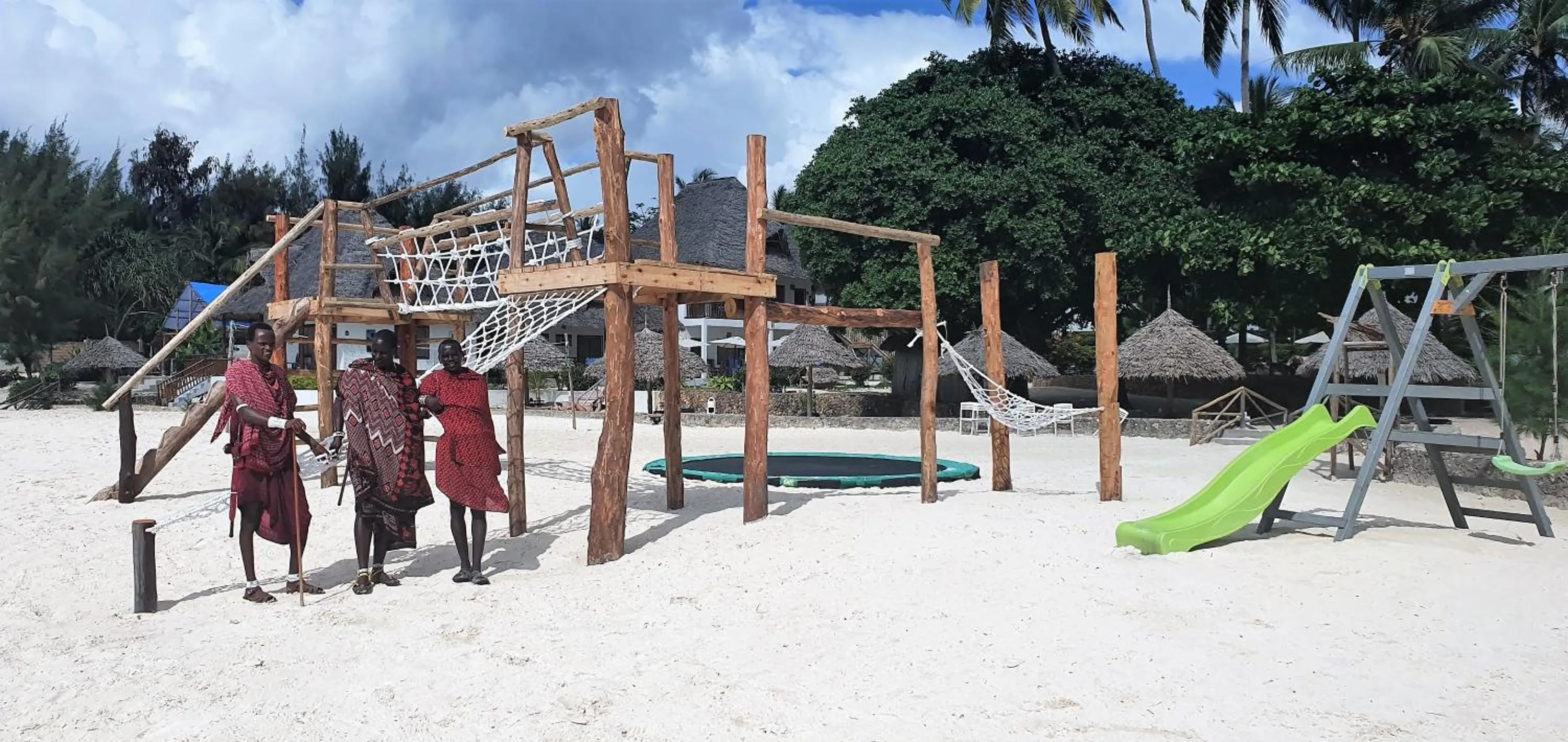 Children play ground in Zanzibar Bay Resort & Spa