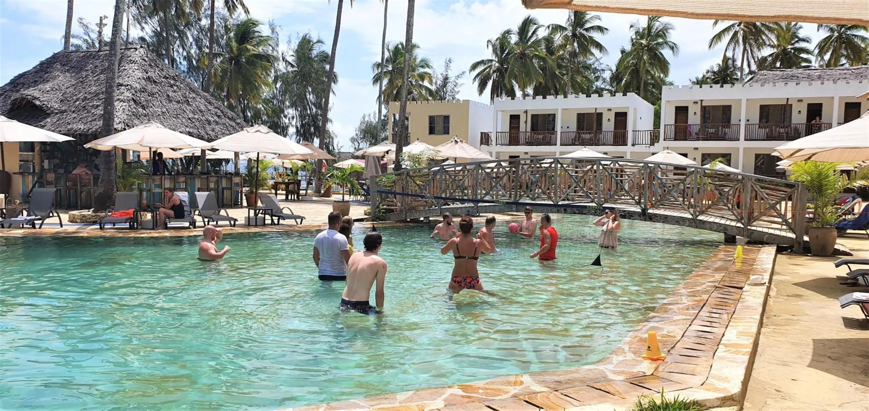 Aqua park in Zanzibar Bay Resort & Spa