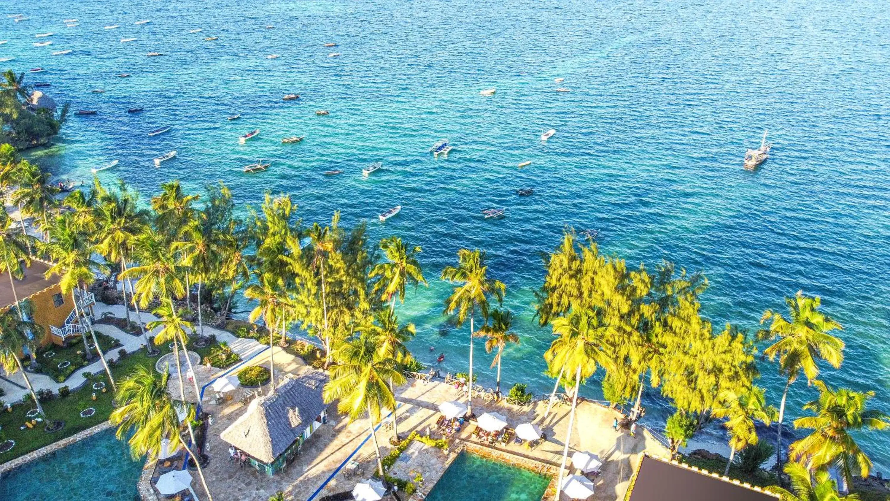Bird's eye view in Zanzibar Bay Resort & Spa Bird's eye view in Zanzibar Bay Resort & Spa