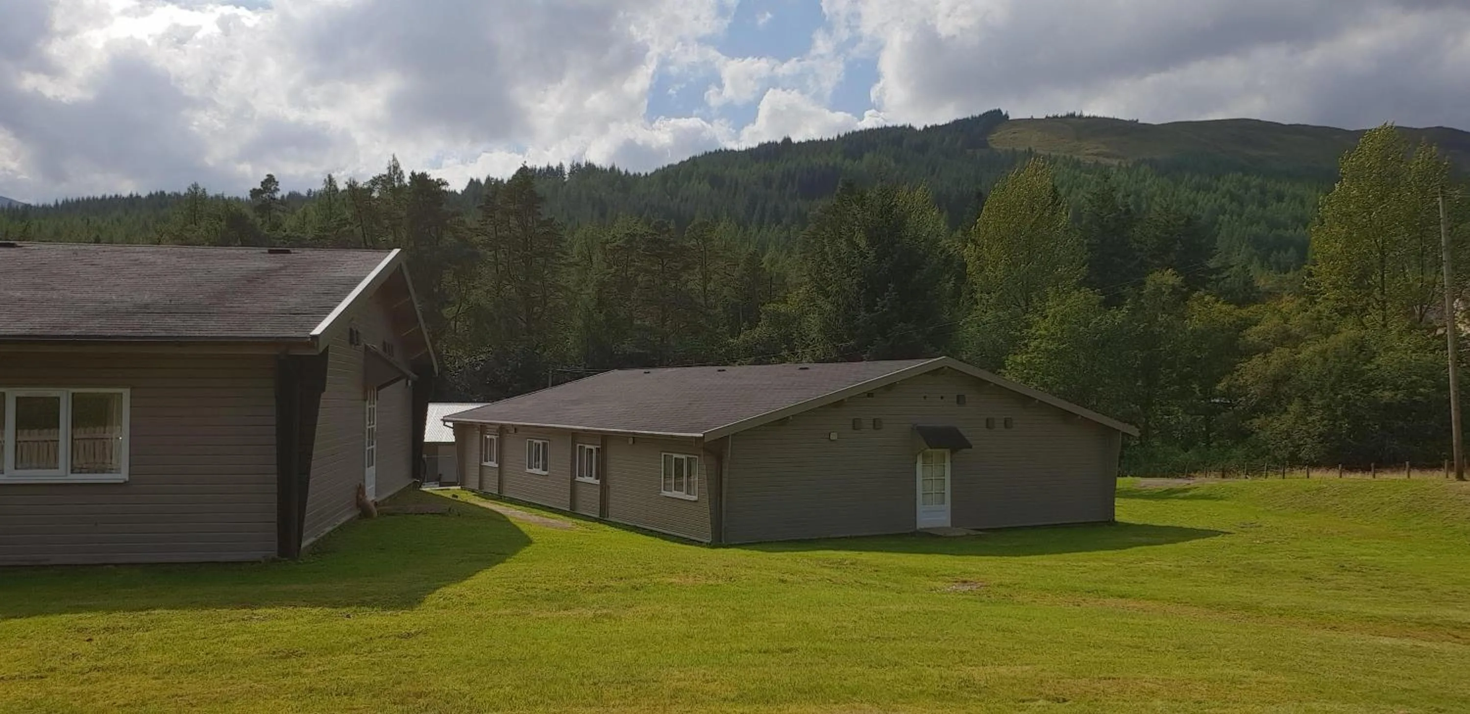Property building in Tyndrum Lodges