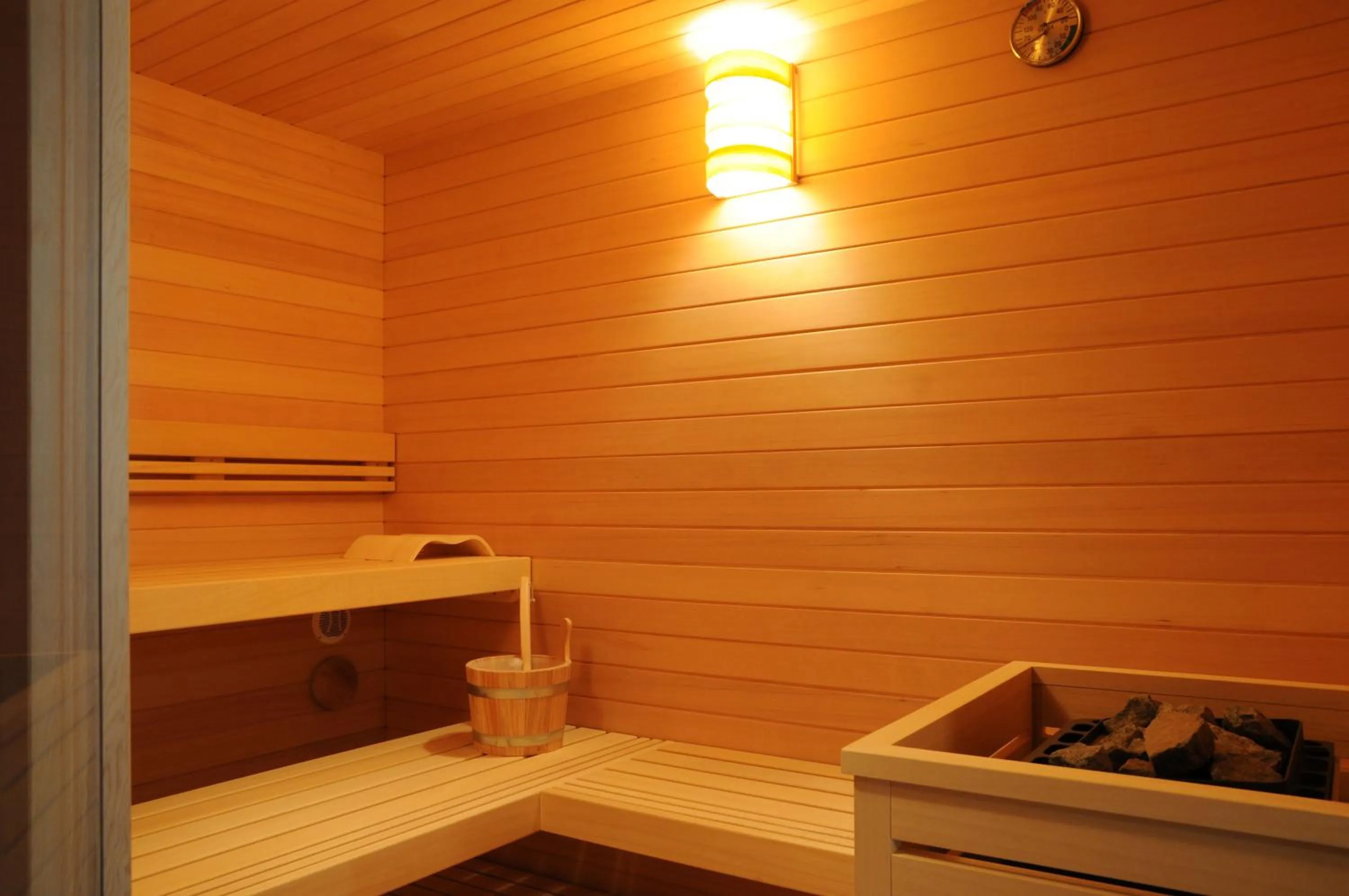 Sauna in TOURING HOTEL & SPA