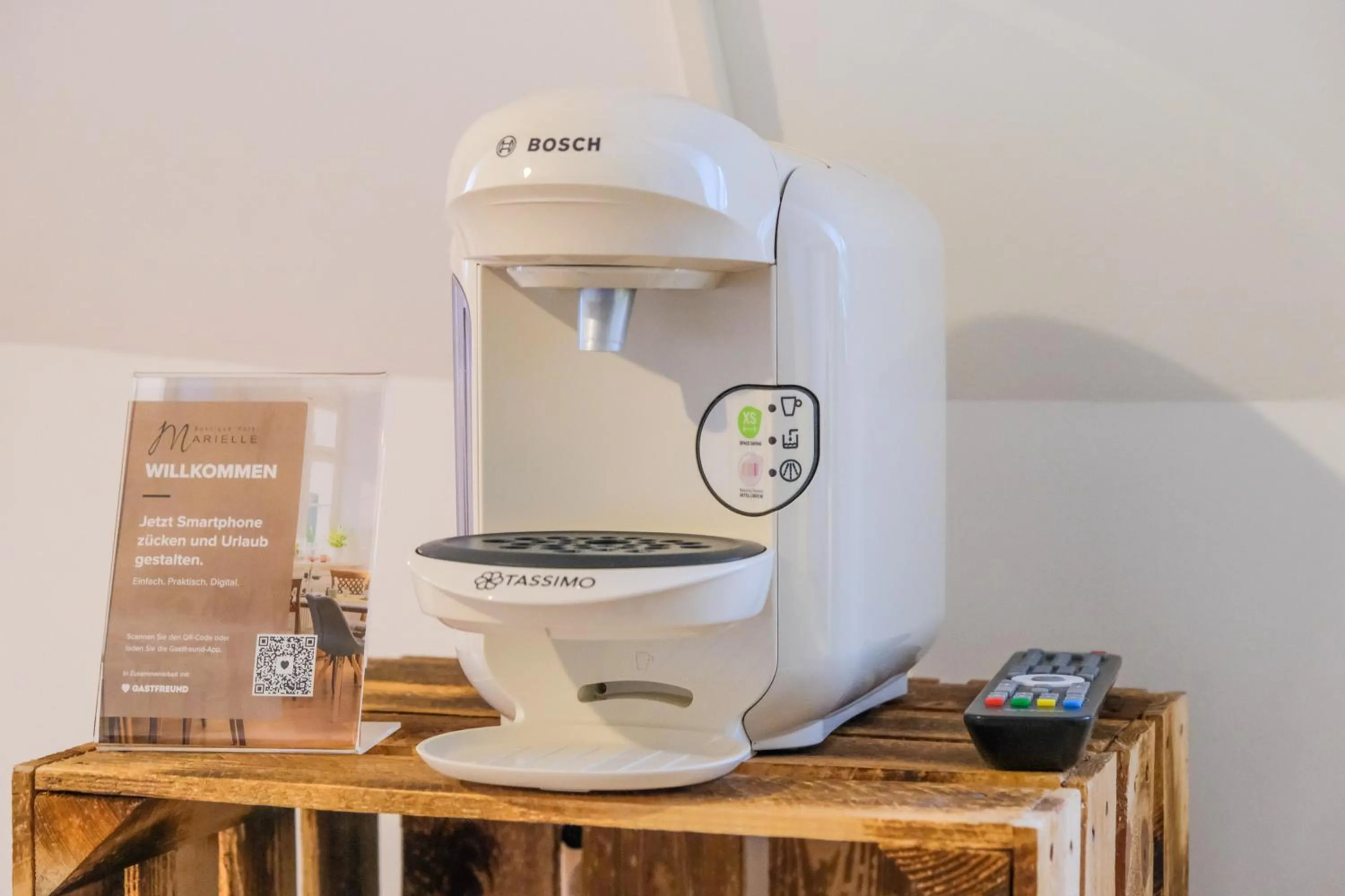 Coffee/tea facilities in Boutique Hotel Marielle