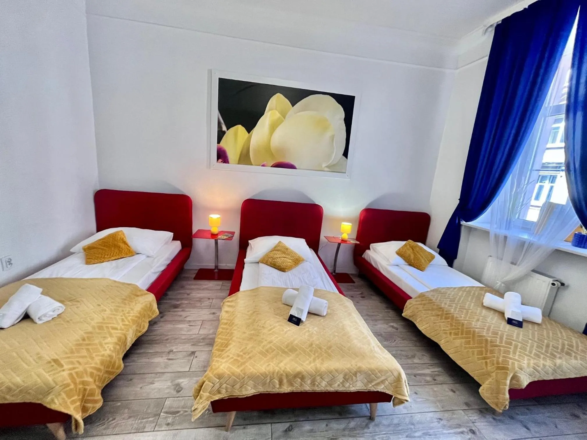 Photo of the whole room, Bed in Great Polonia Świdnica City Center