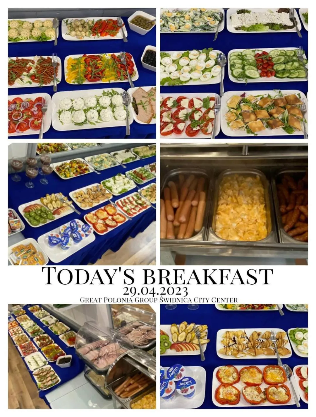 Buffet breakfast in Great Polonia Świdnica City Center