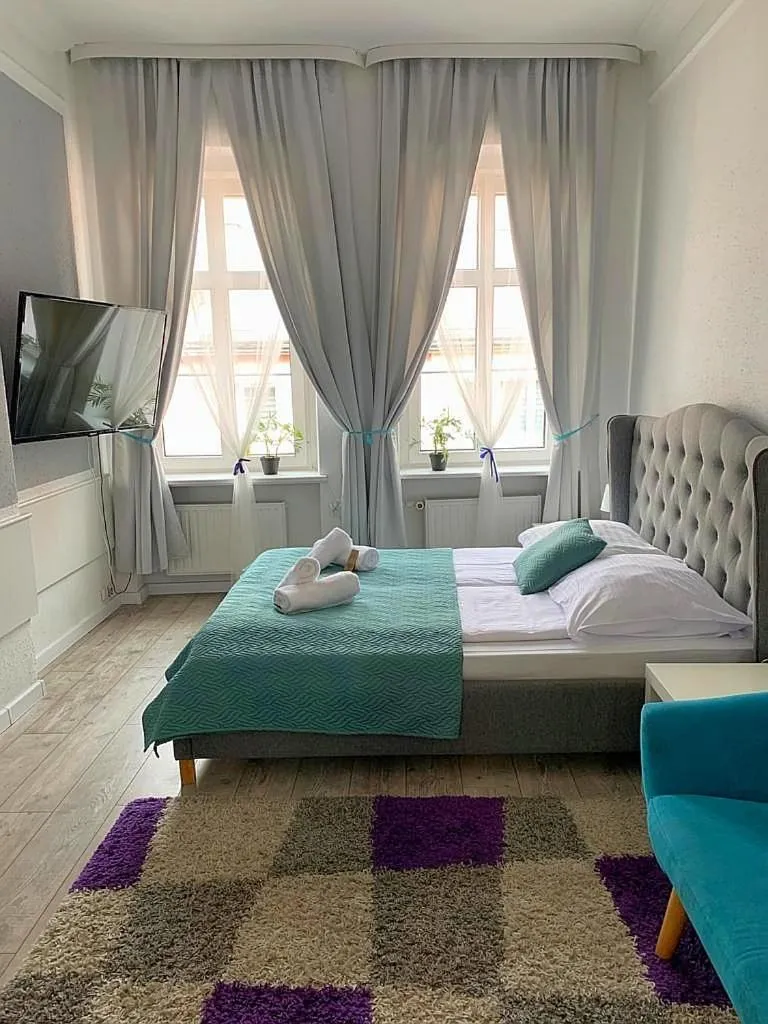 Photo of the whole room, Bed in Great Polonia Świdnica City Center