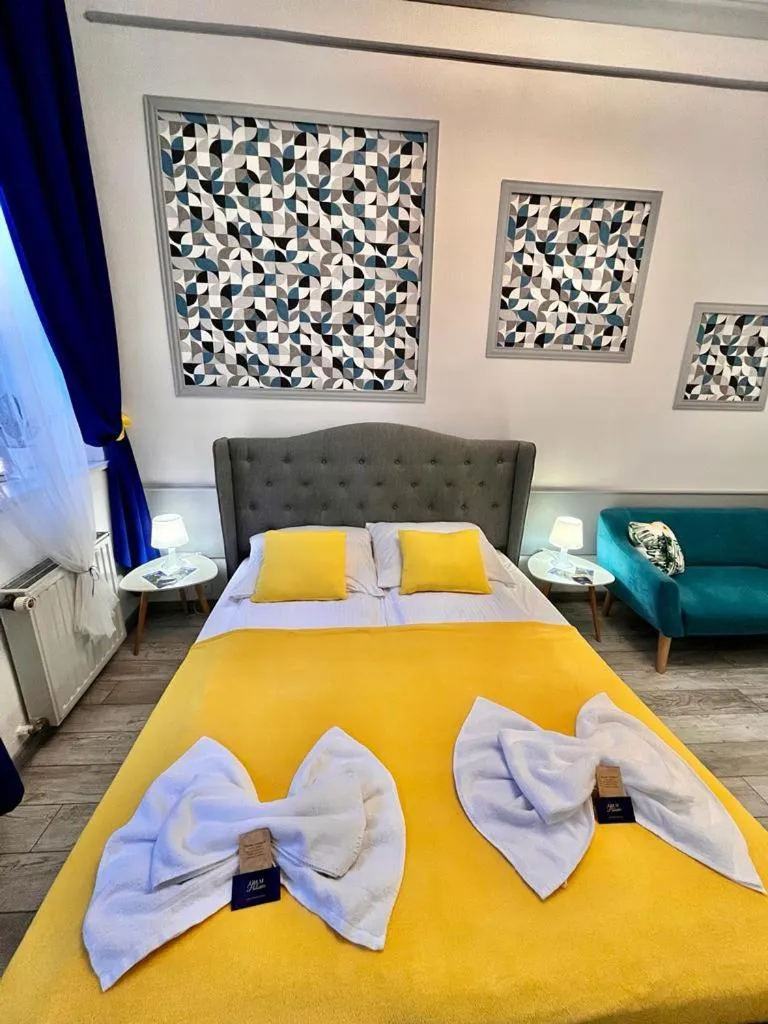 Photo of the whole room, Bed in Great Polonia Świdnica City Center