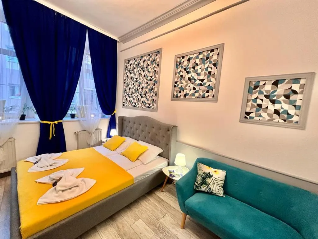 Photo of the whole room, Bed in Great Polonia Świdnica City Center