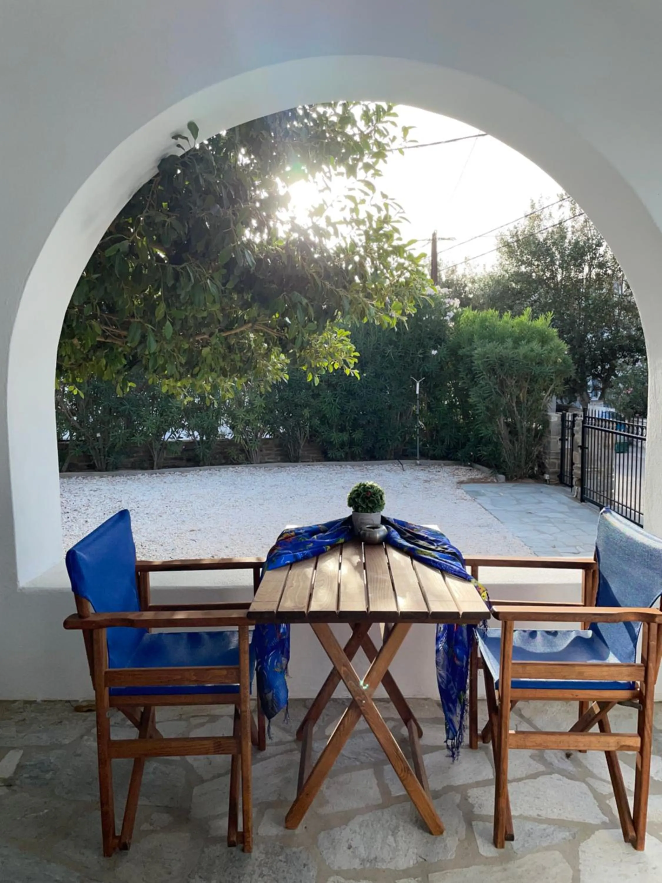 Patio in Villa Gelly's Studios