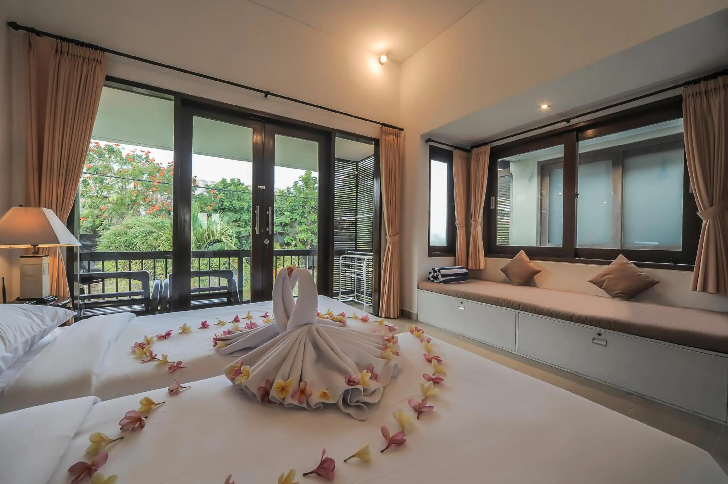 Bed in Sayang Sanur Terrace House