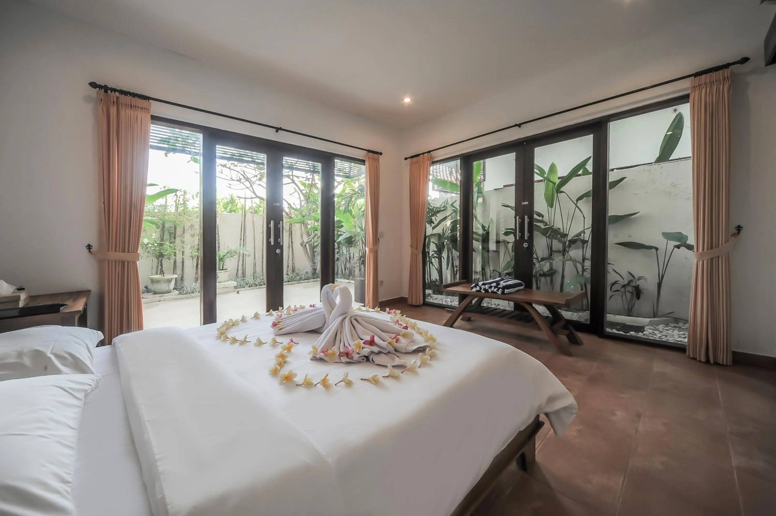 Bed in Sayang Sanur Terrace House