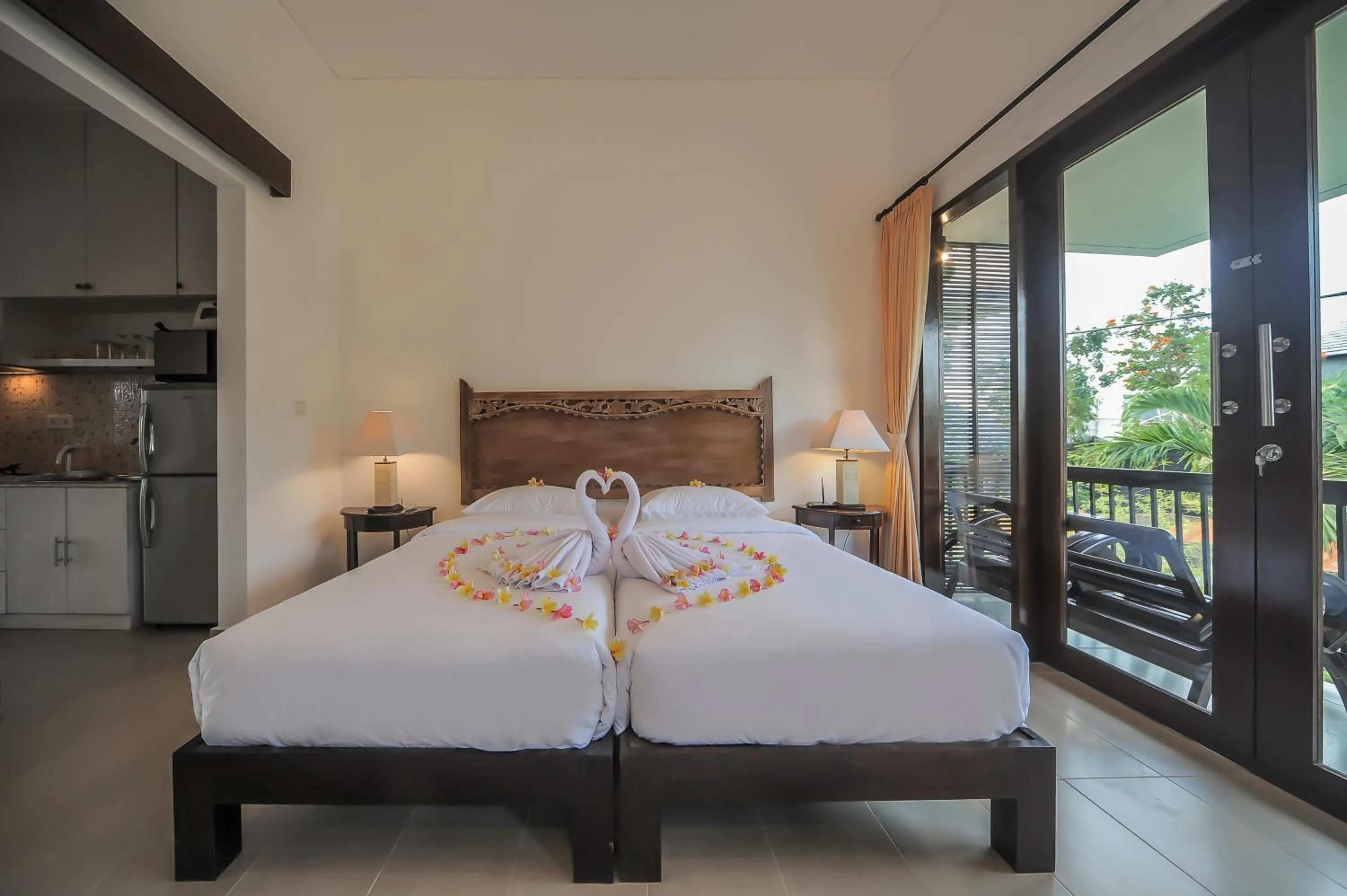 Bed in Sayang Sanur Terrace House