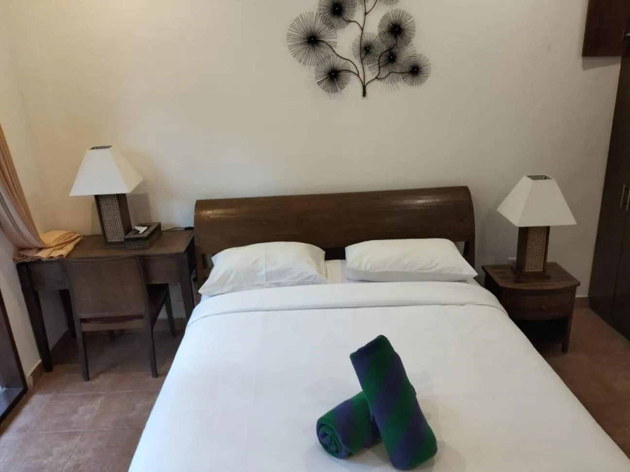 Bed in Sayang Sanur Terrace House