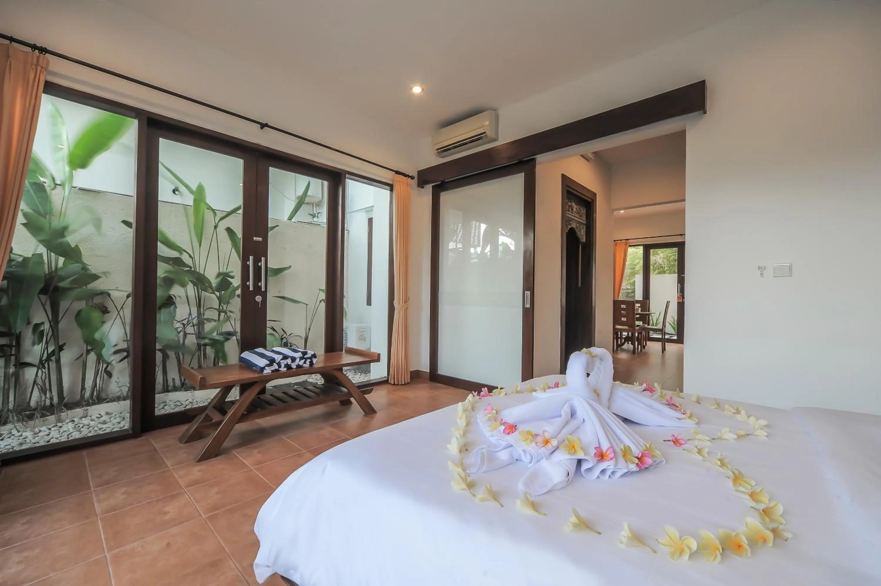 Bed in Sayang Sanur Terrace House