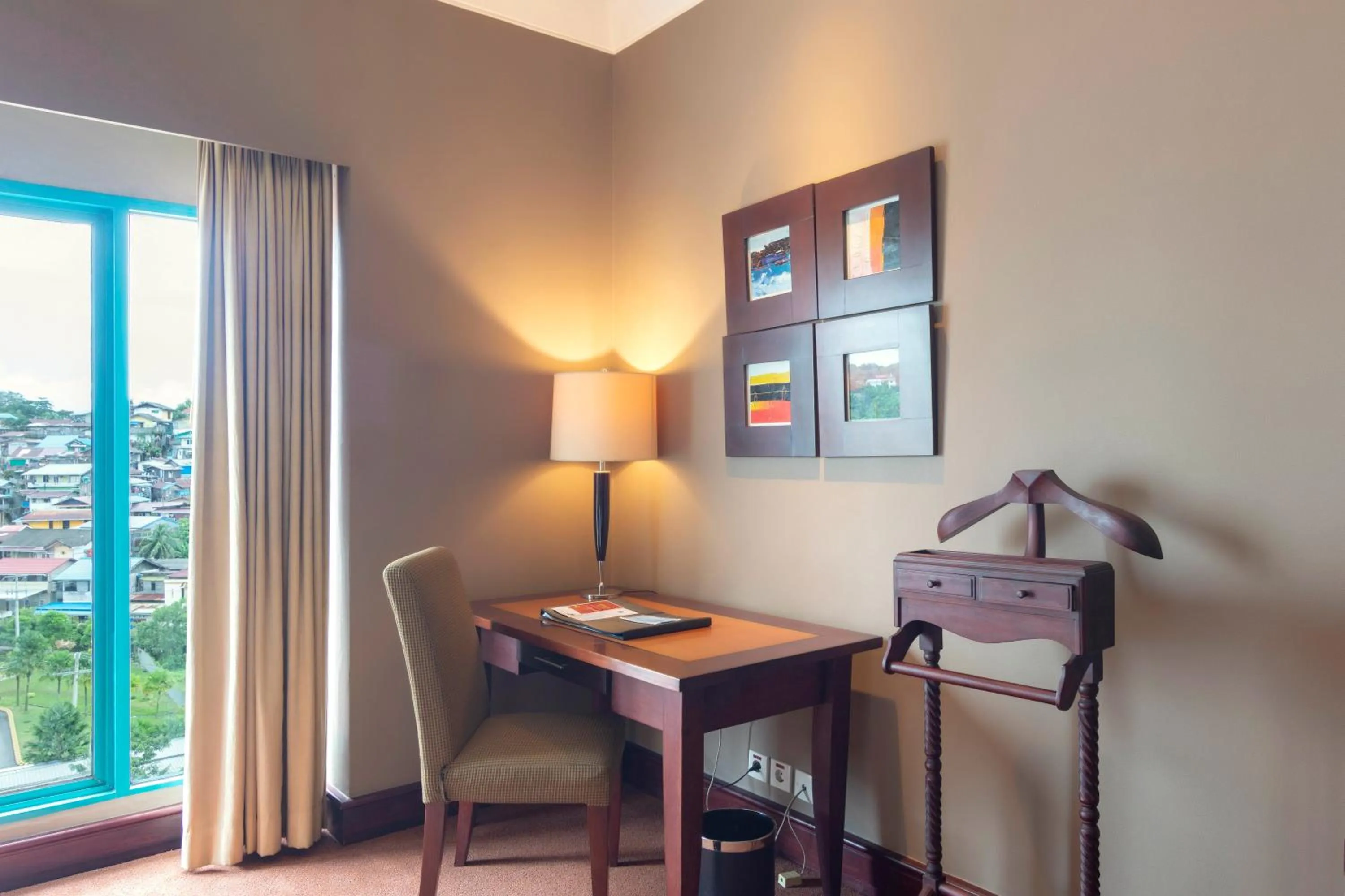 Bed in Blue Sky Hotel Balikpapan