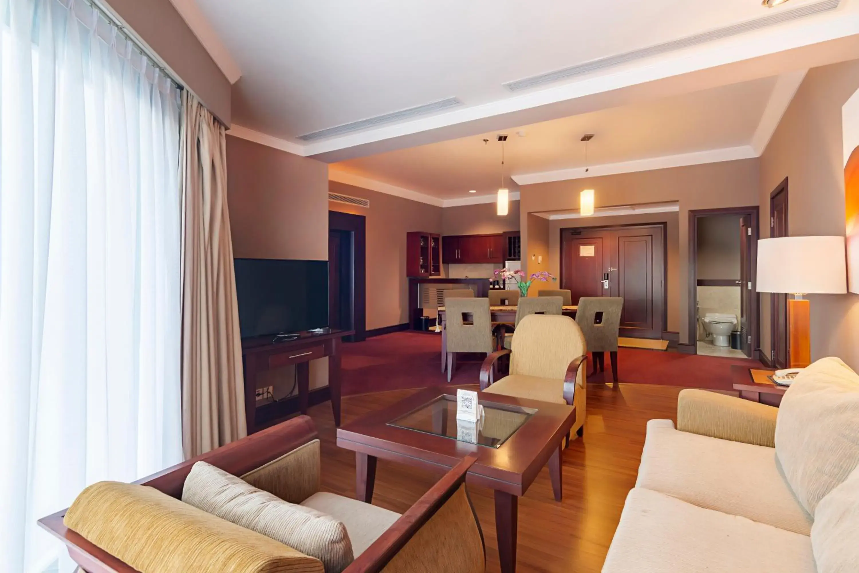 Living room in Blue Sky Hotel Balikpapan Living room in Blue Sky Hotel Balikpapan