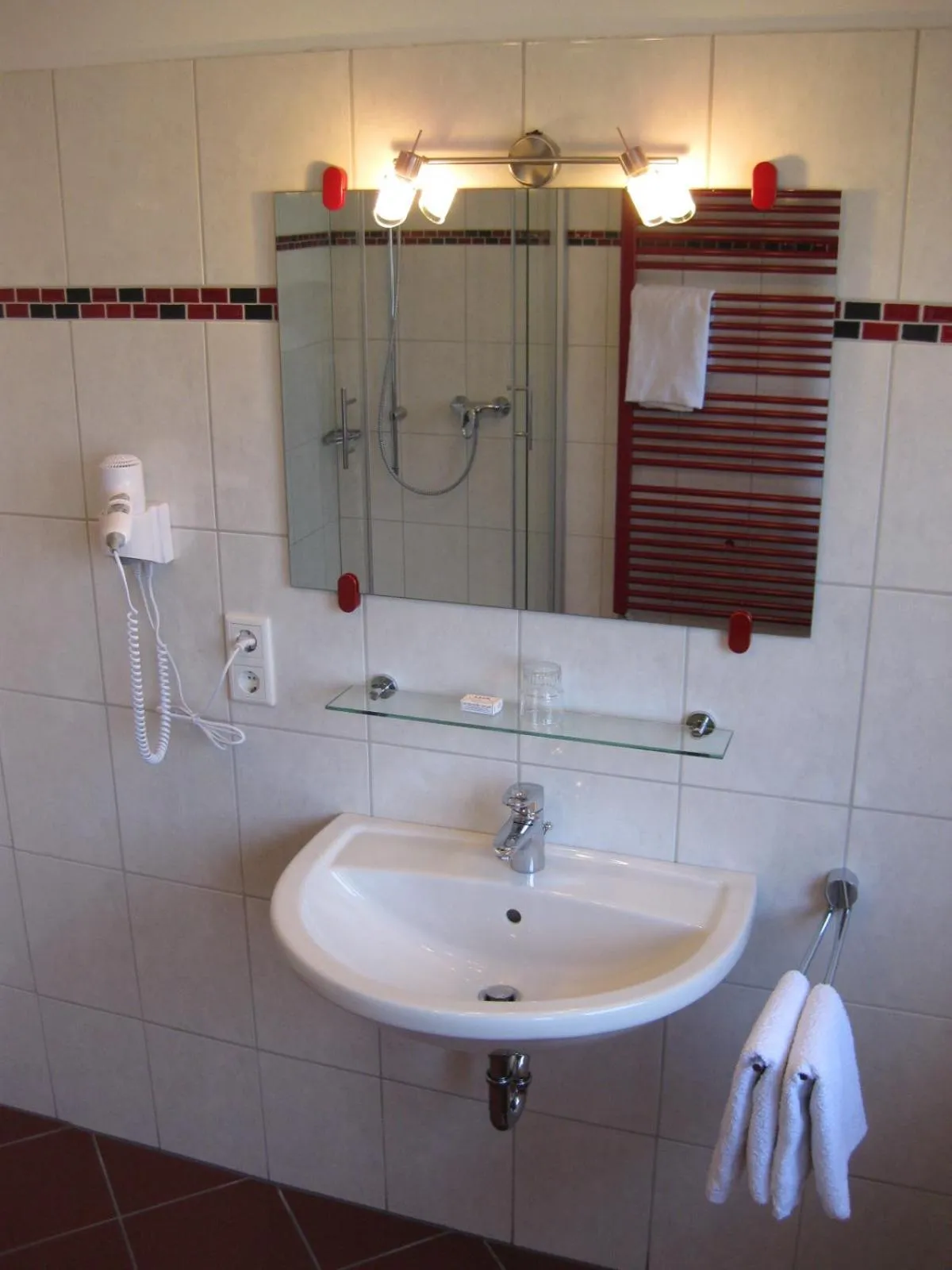 Bathroom in Hotel-Café "Schauinsland"