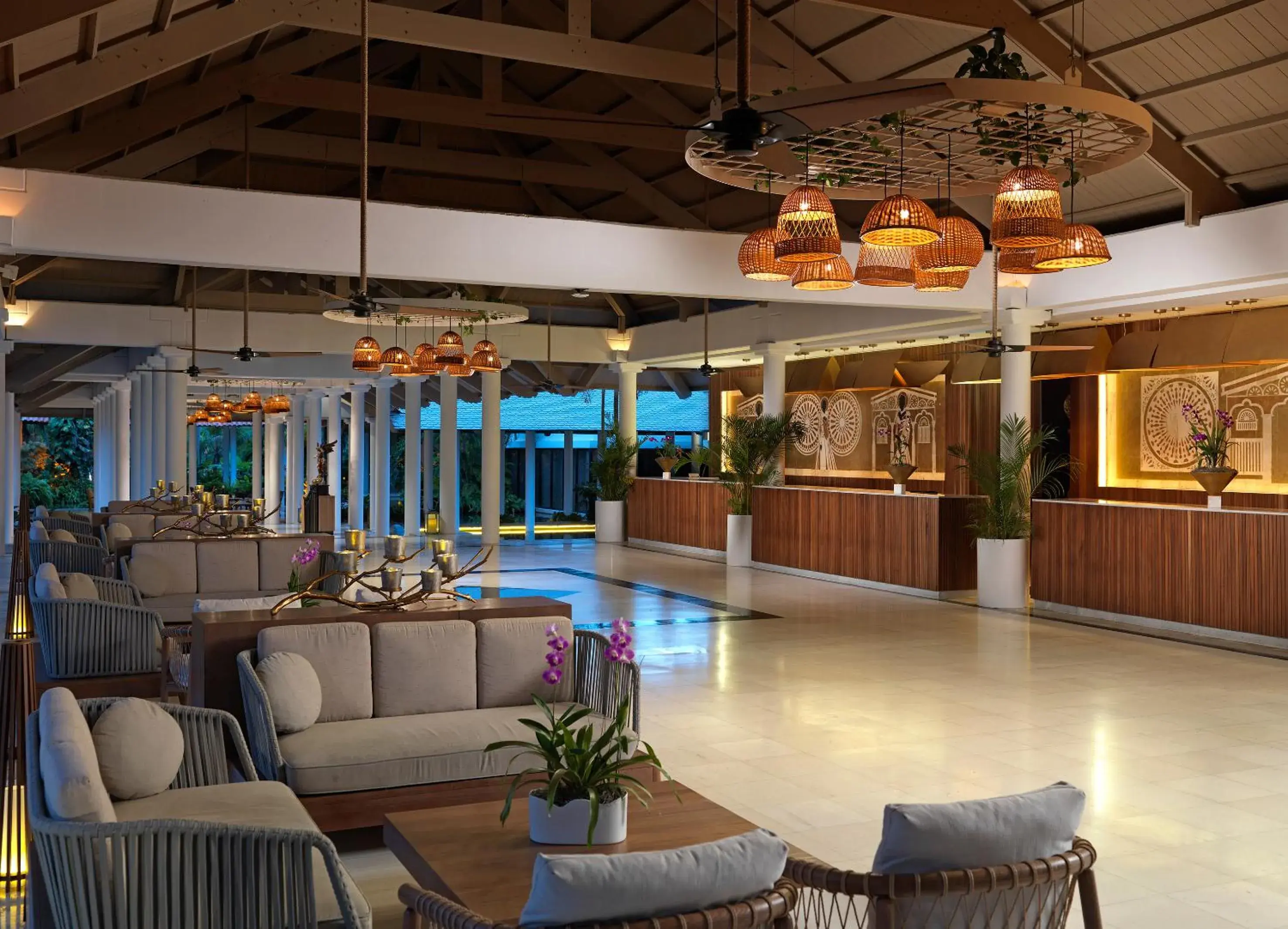 Lobby or reception in Meliá Caribe Beach Resort-All Inclusive Lobby or reception in Meliá Caribe Beach Resort-All Inclusive