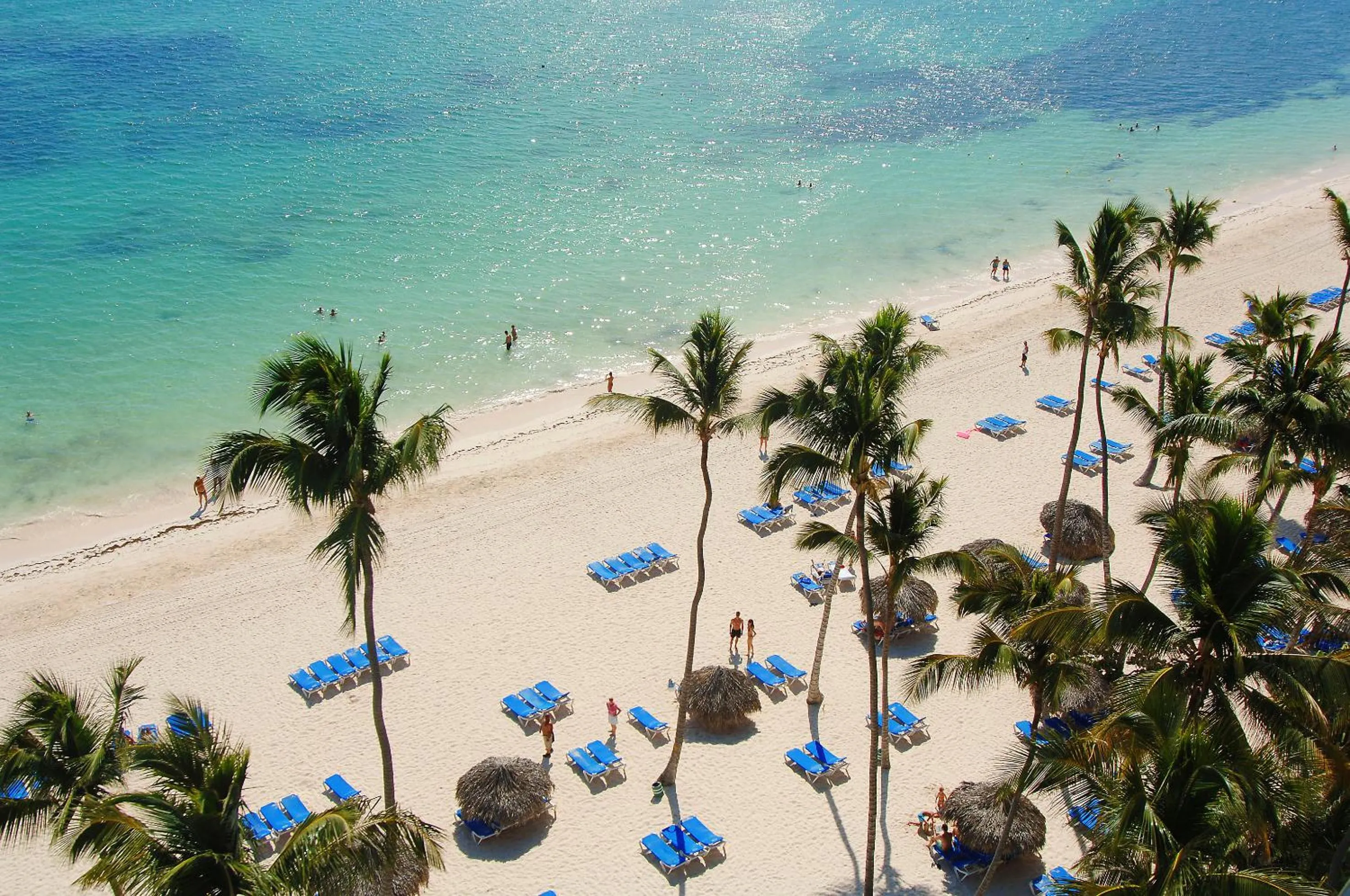 Bird's eye view in Meliá Caribe Beach Resort-All Inclusive