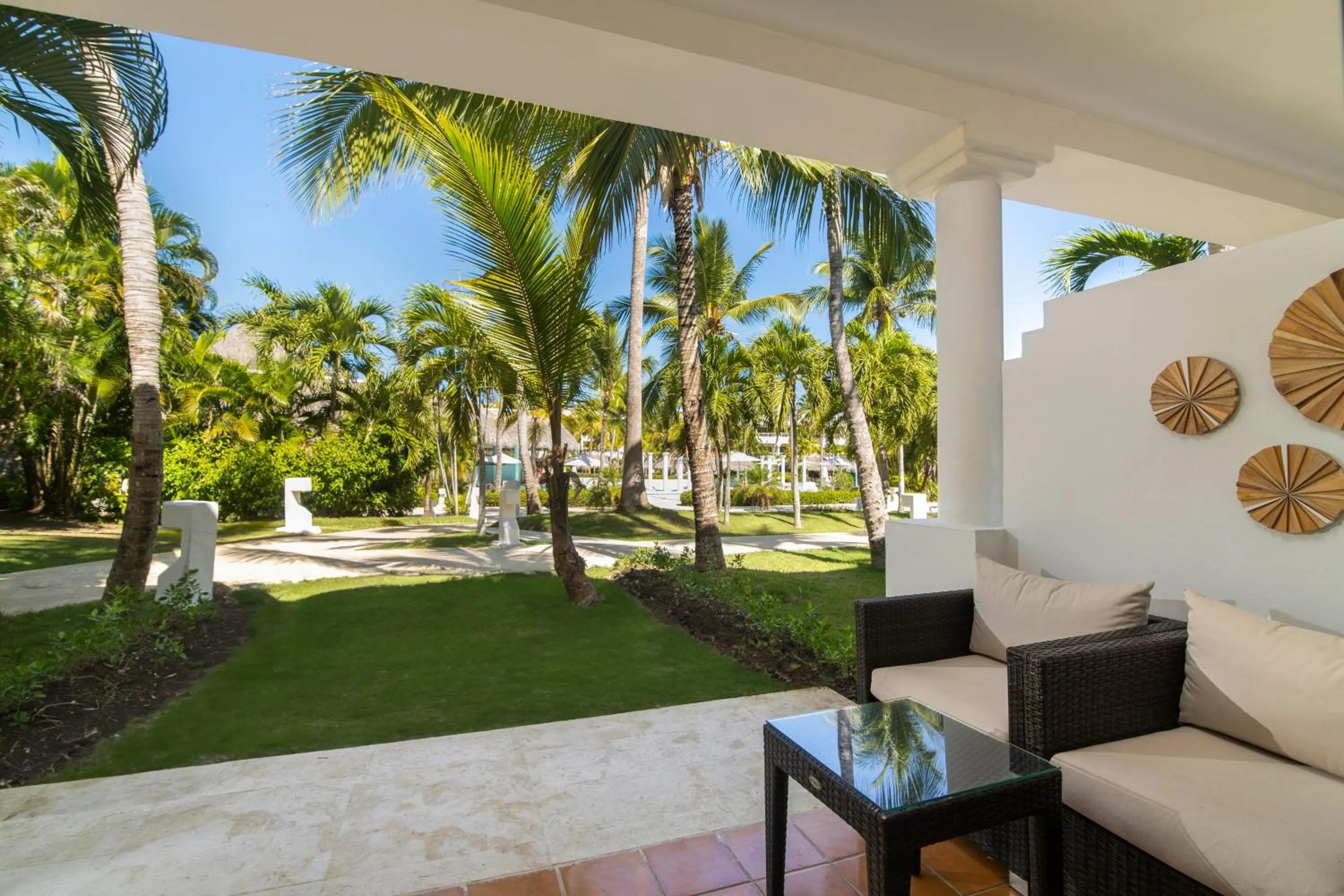 Balcony/Terrace in Meliá Caribe Beach Resort-All Inclusive