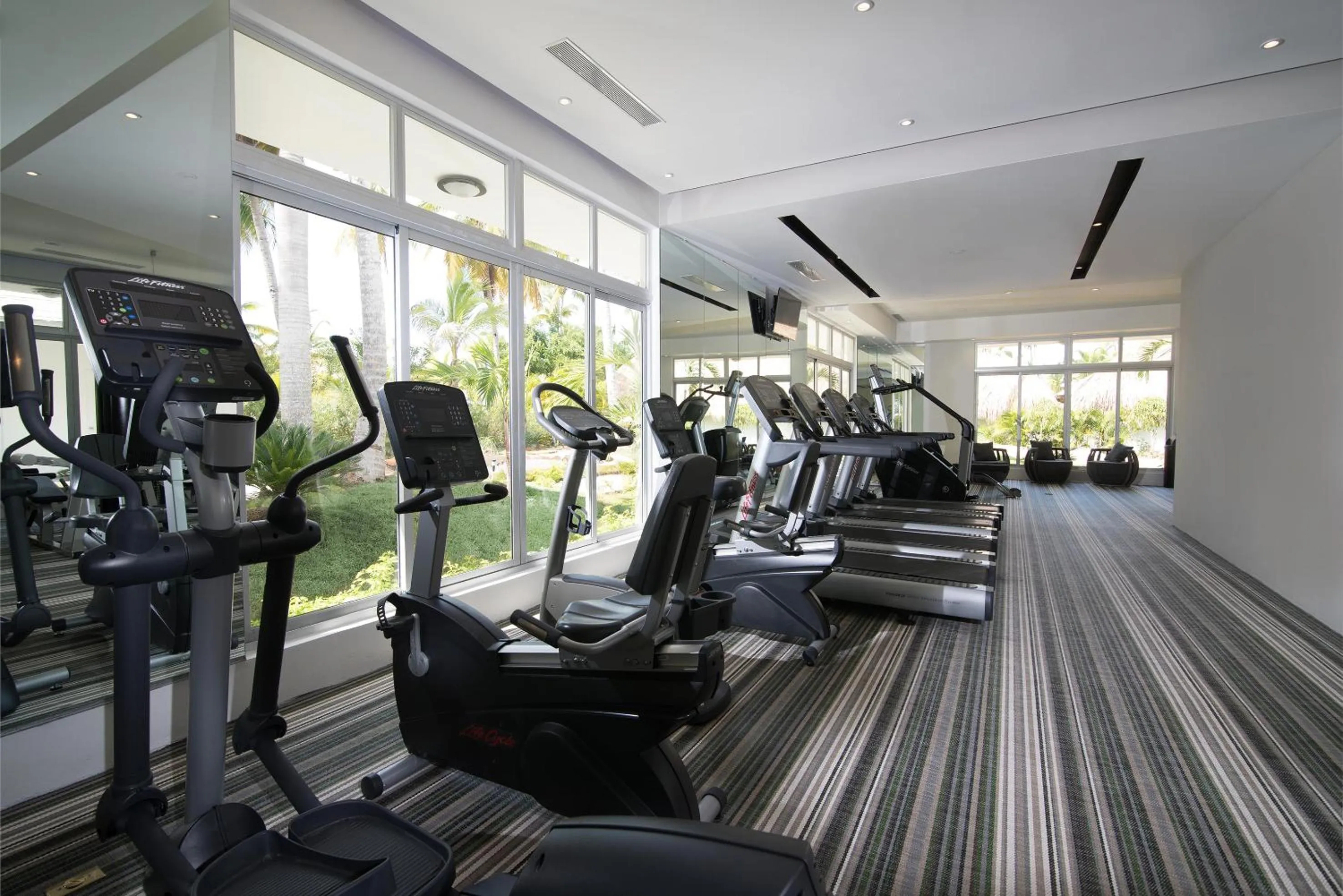 Fitness centre/facilities in Meliá Caribe Beach Resort-All Inclusive