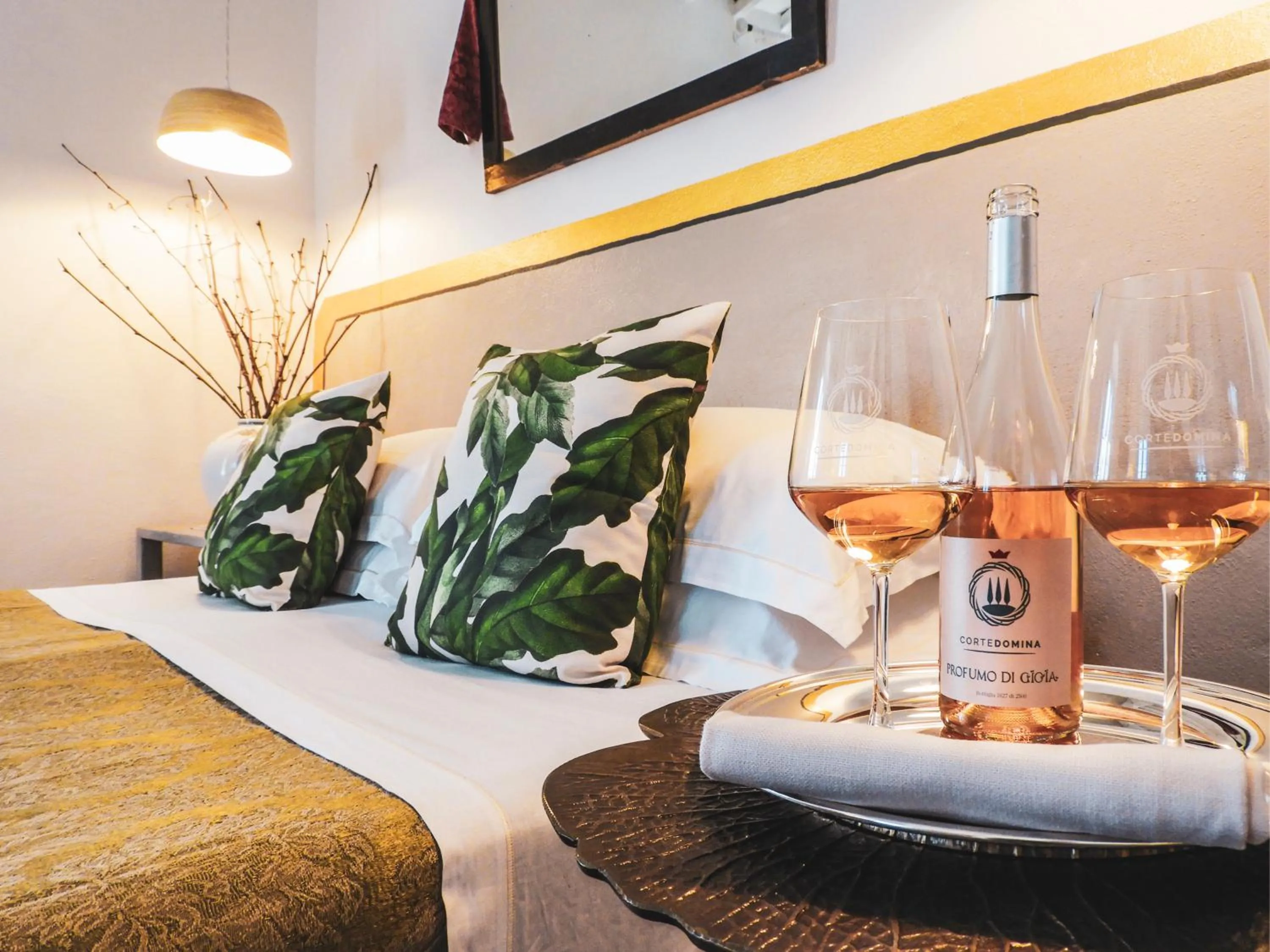 Bedroom in Tenuta Cortedomina