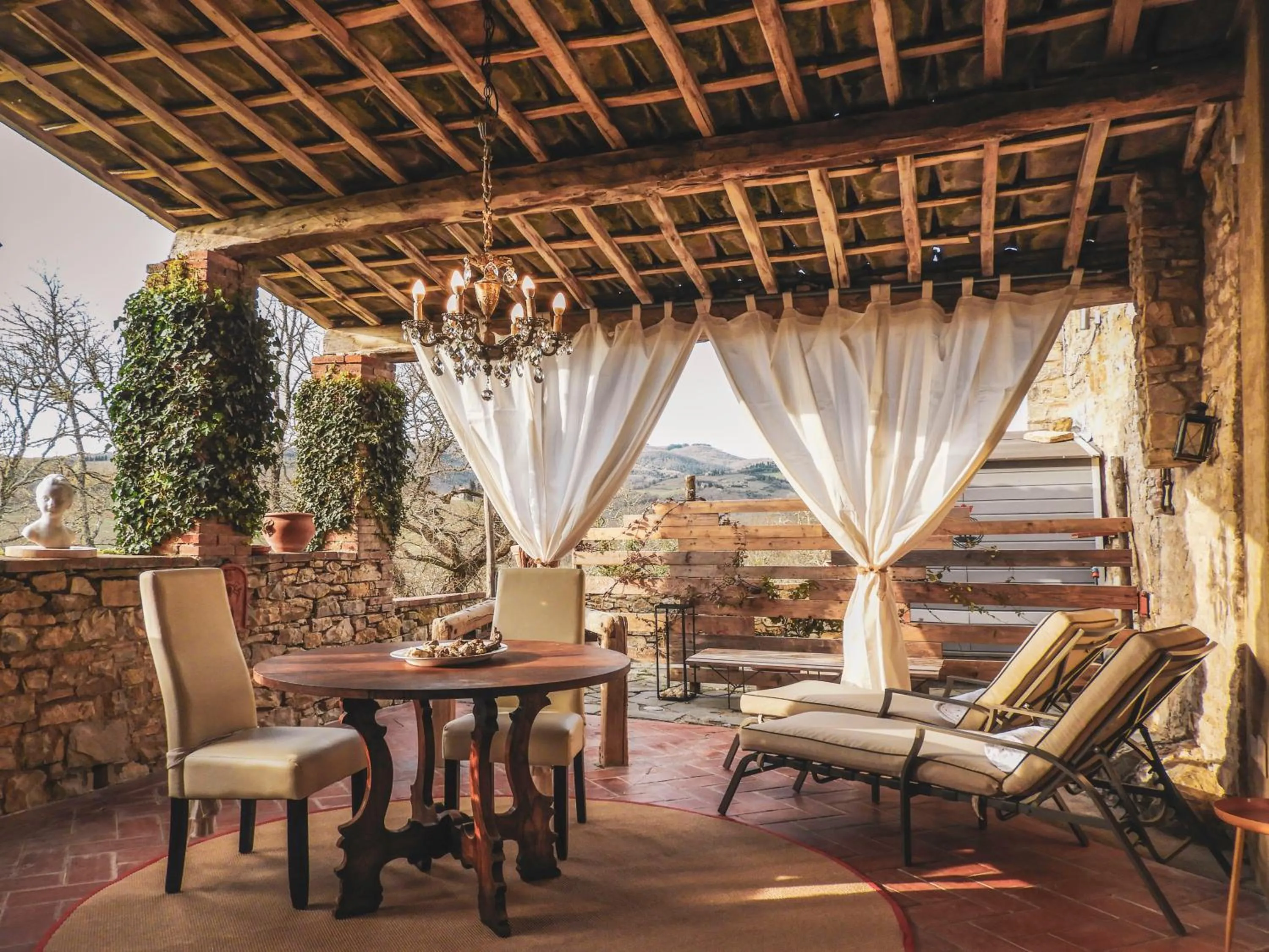 Patio in Tenuta Cortedomina