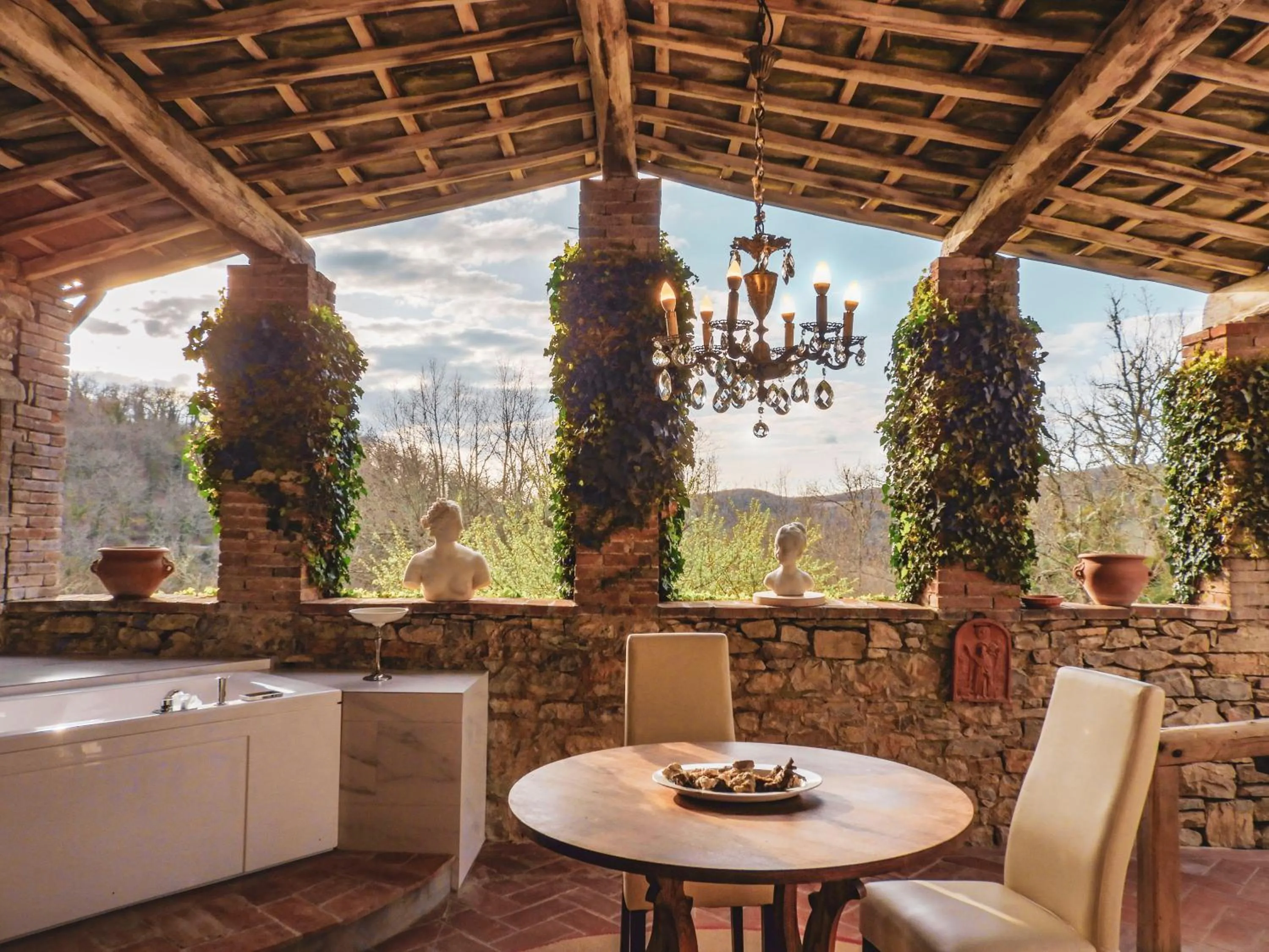 Patio in Tenuta Cortedomina