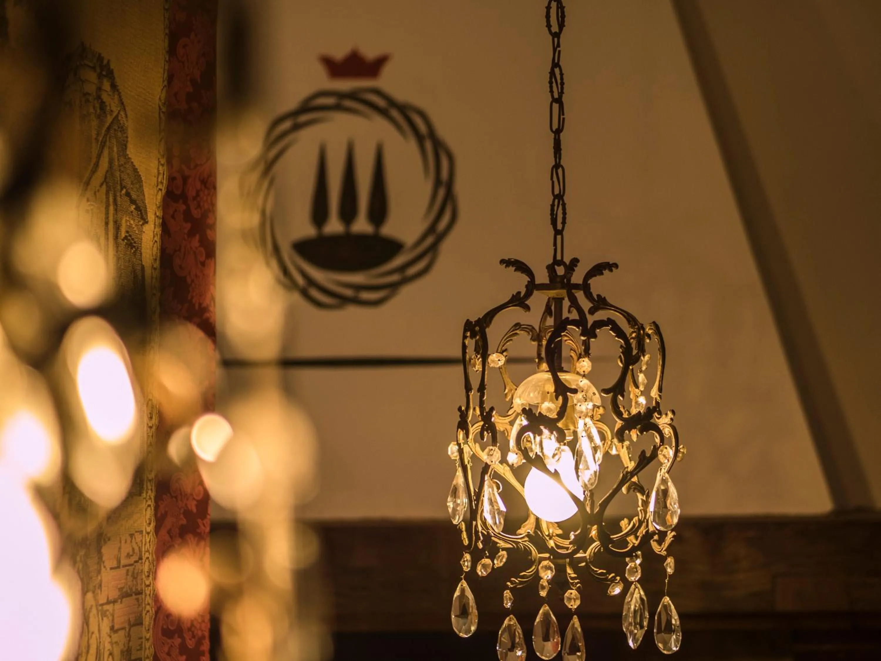 Decorative detail in Tenuta Cortedomina