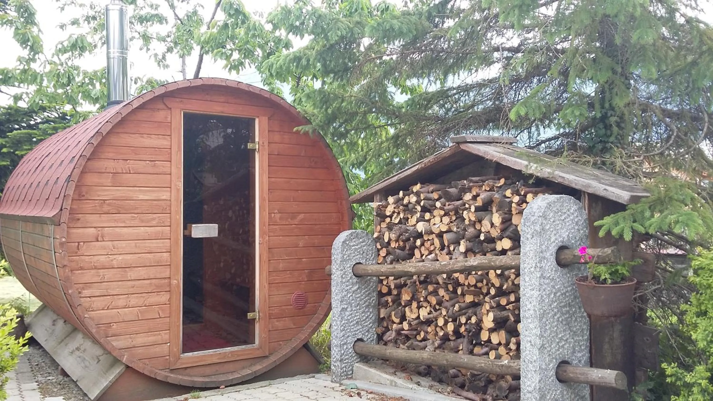 Sauna in La Roche Hotel Appartments