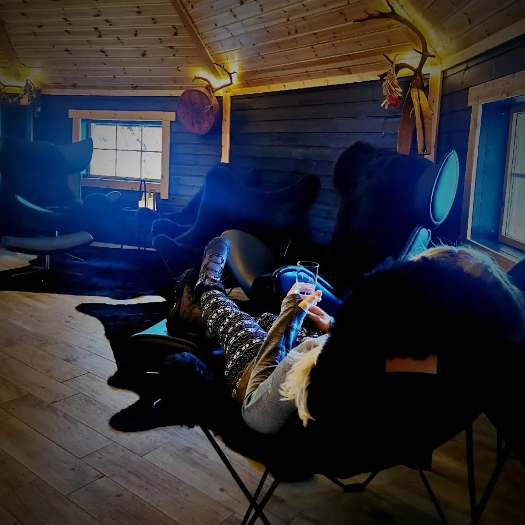 Lounge or bar in Arctic Land Adventure Glass Igloos