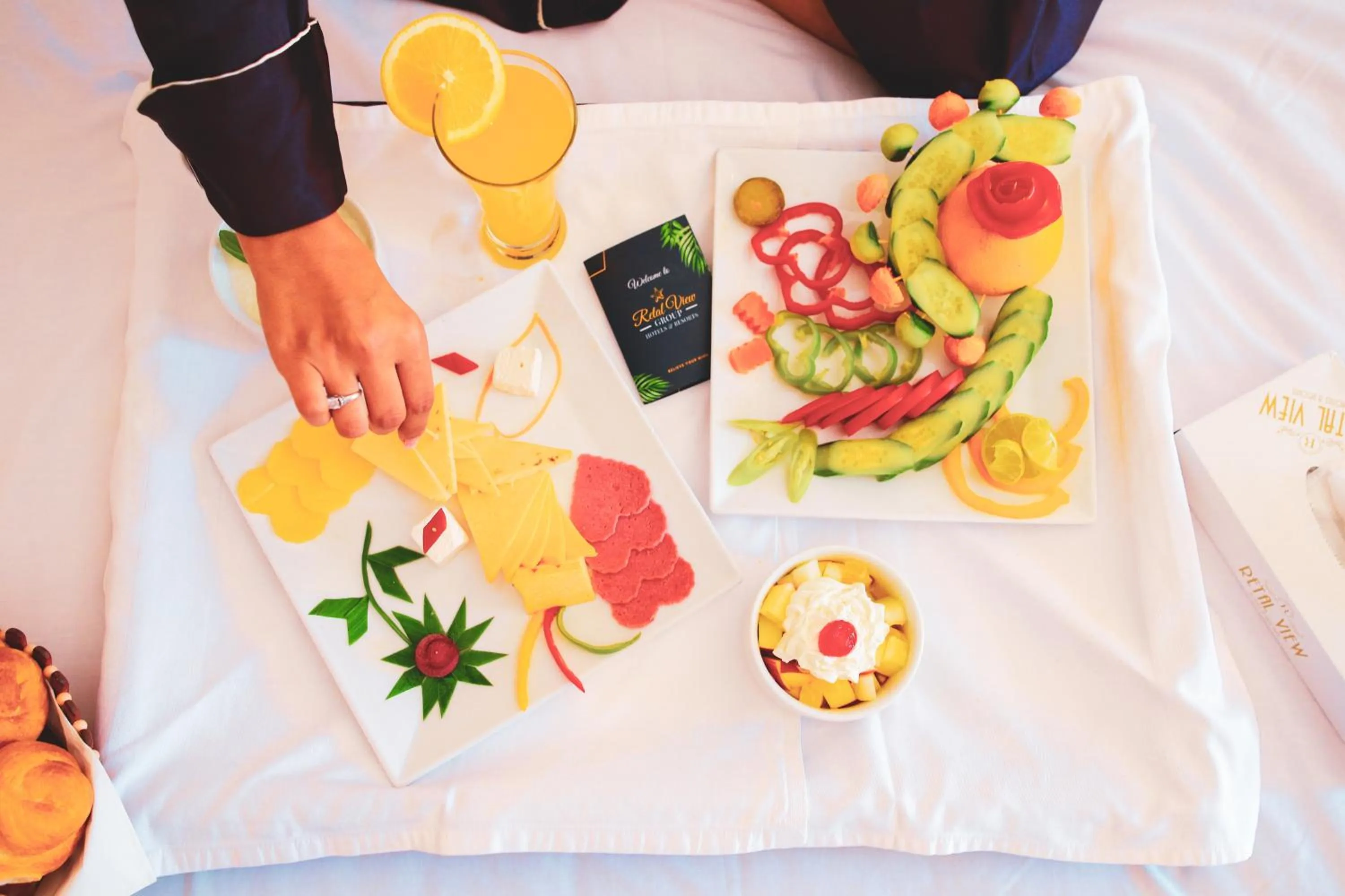 Food and drinks in Retal View Resort El Sokhna Aqua Park