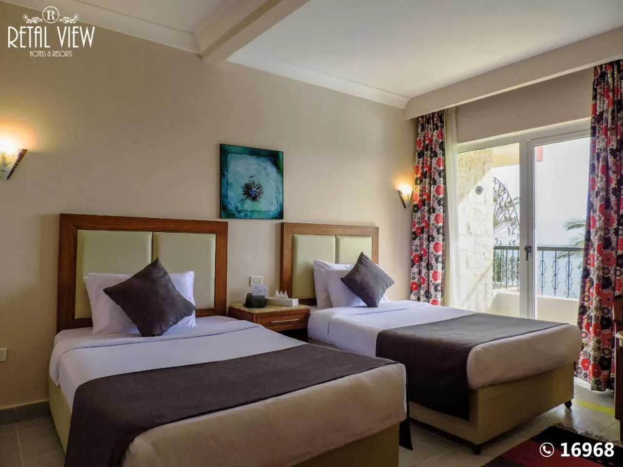 Bed in Retal View Resort El Sokhna Aqua Park