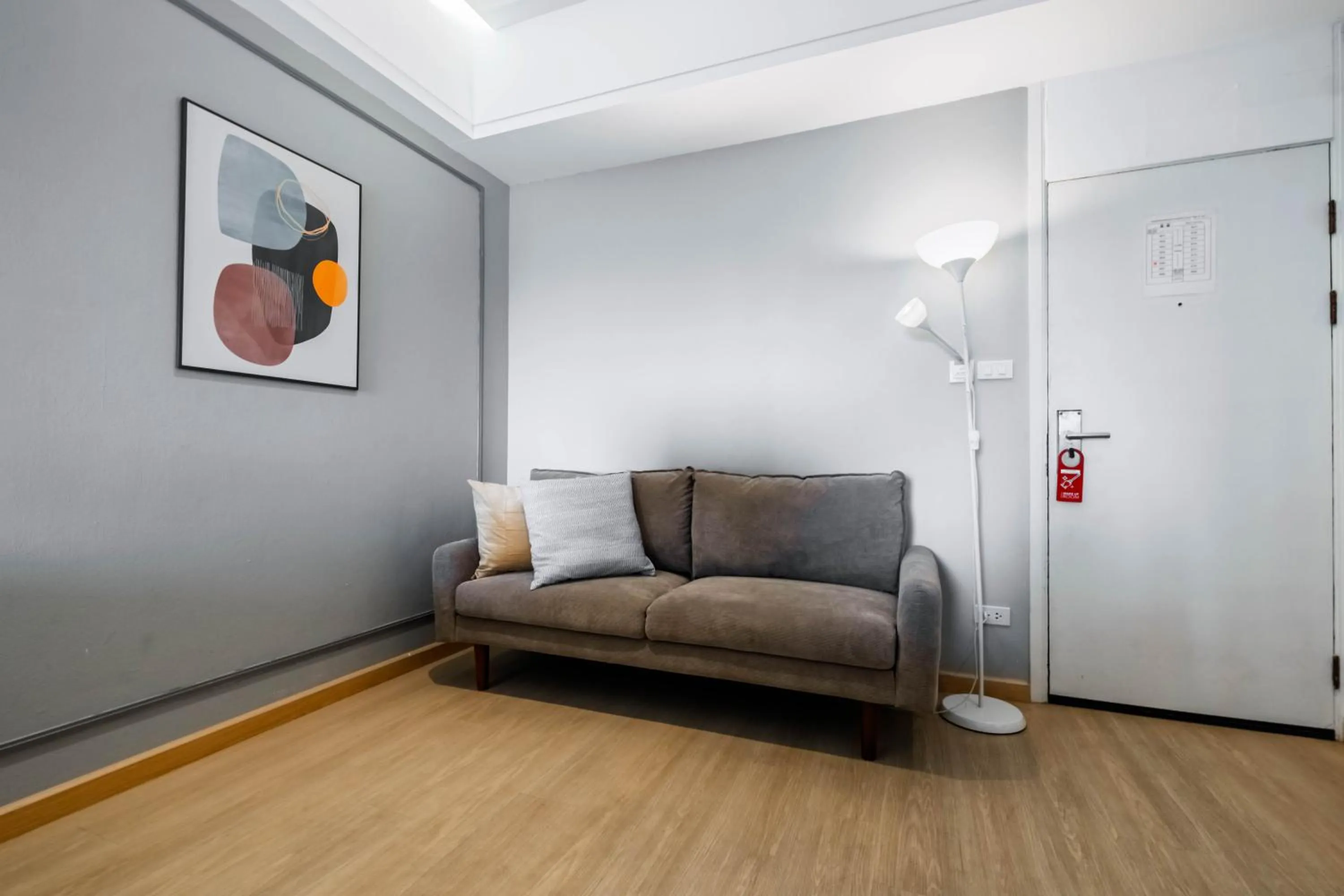 Living room in Boss Mansion