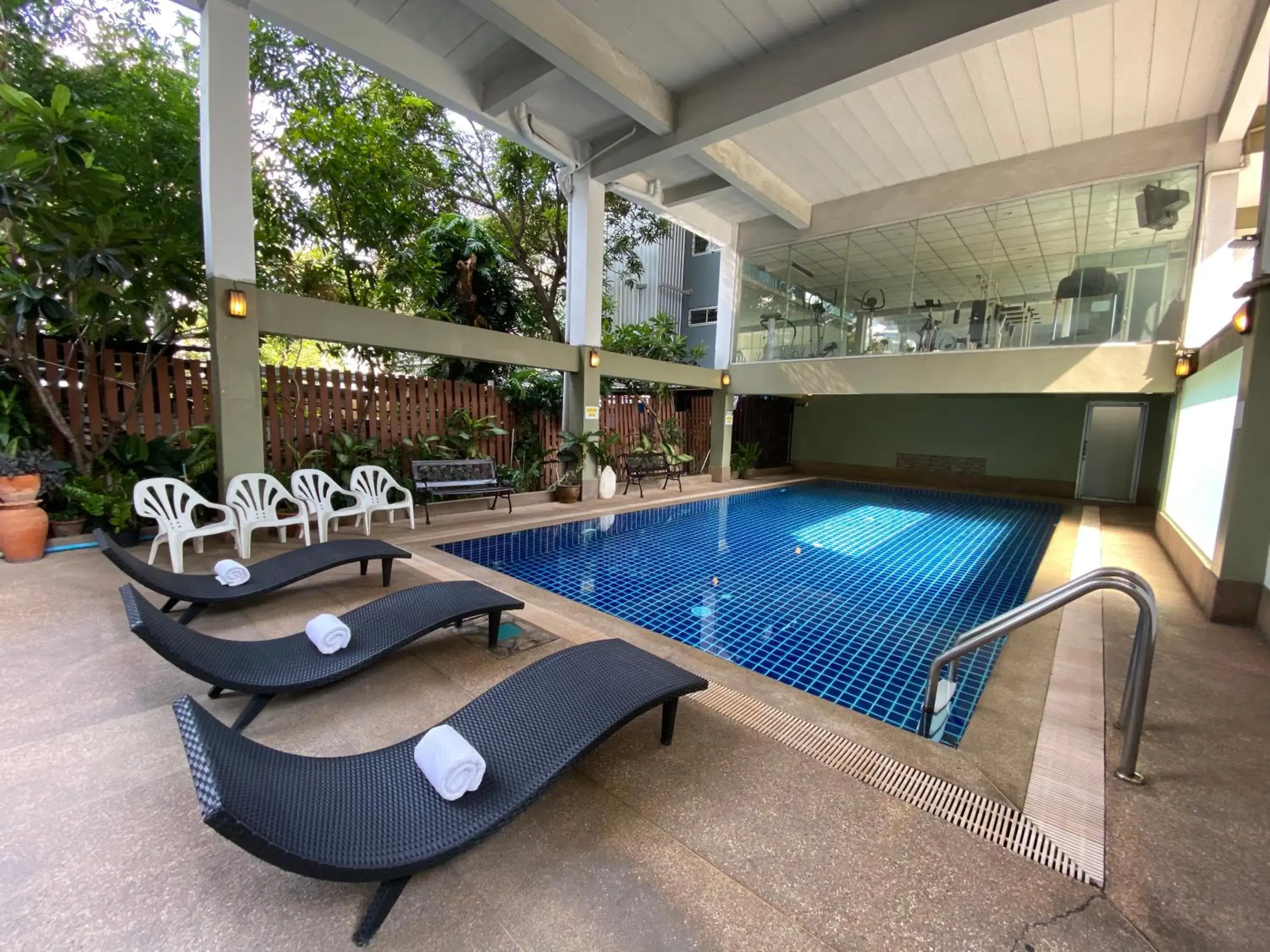 Swimming pool in Boss Hotel Swimming pool in Boss Hotel