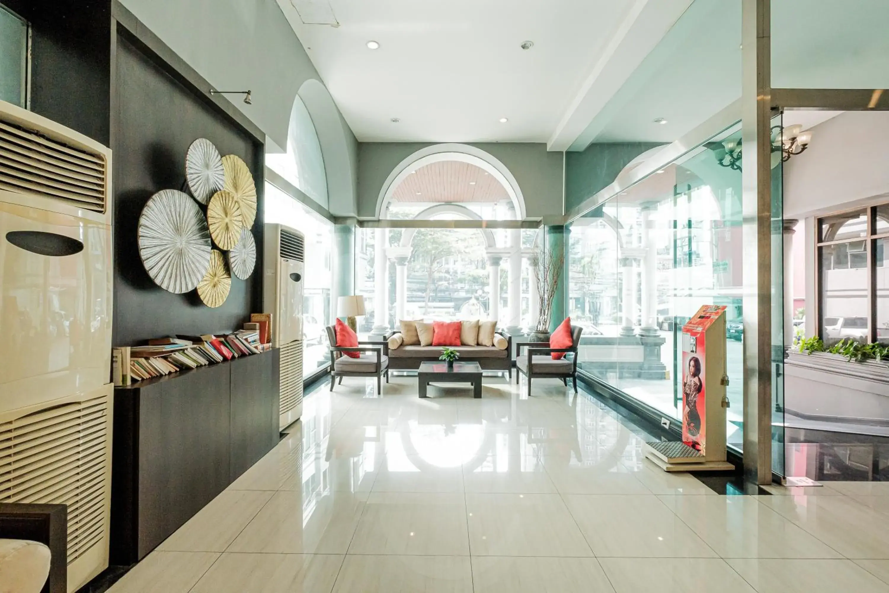 Lobby or reception in Boss Hotel Lobby or reception in Boss Hotel