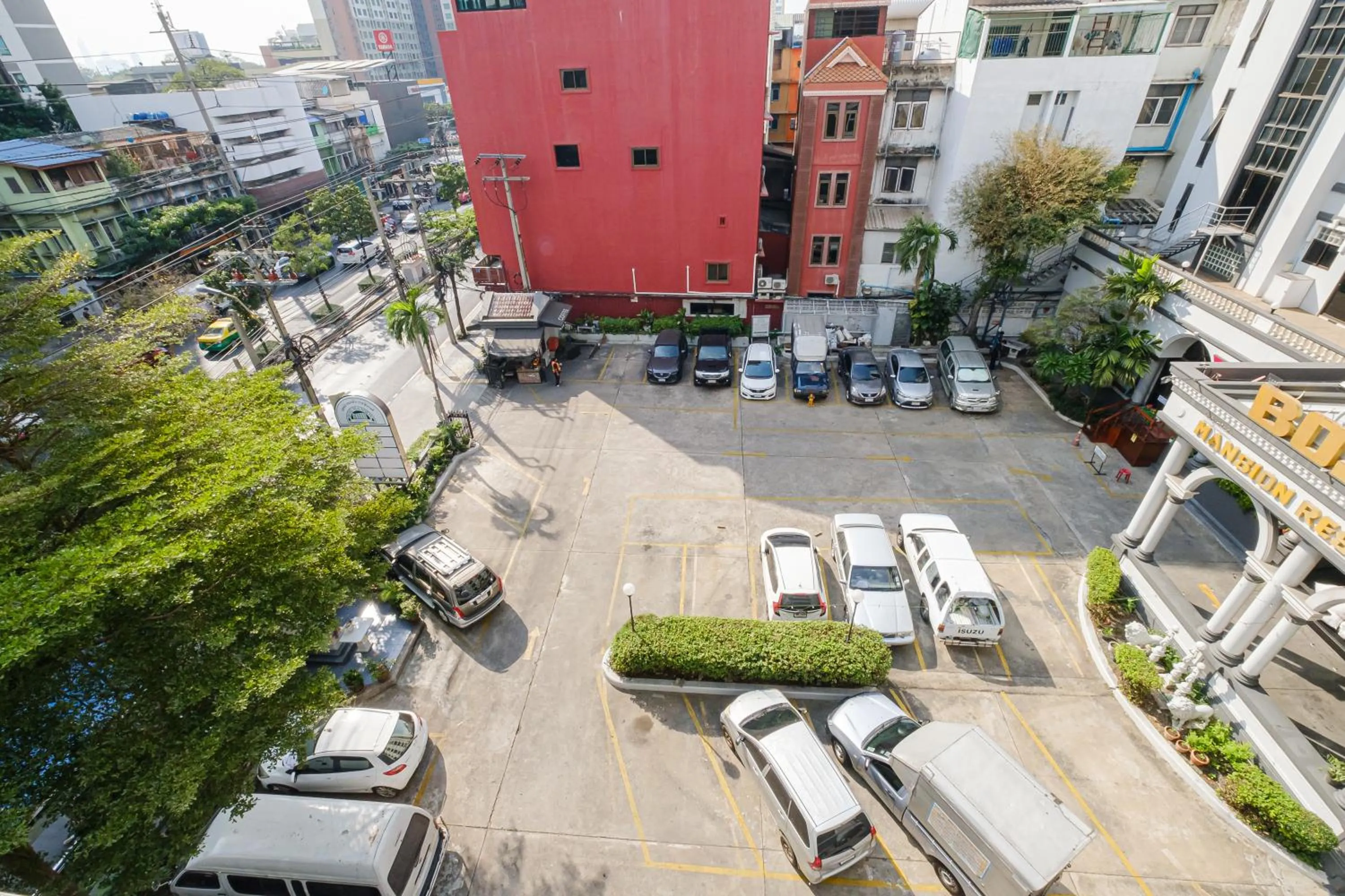 Bird's eye view in Boss Mansion