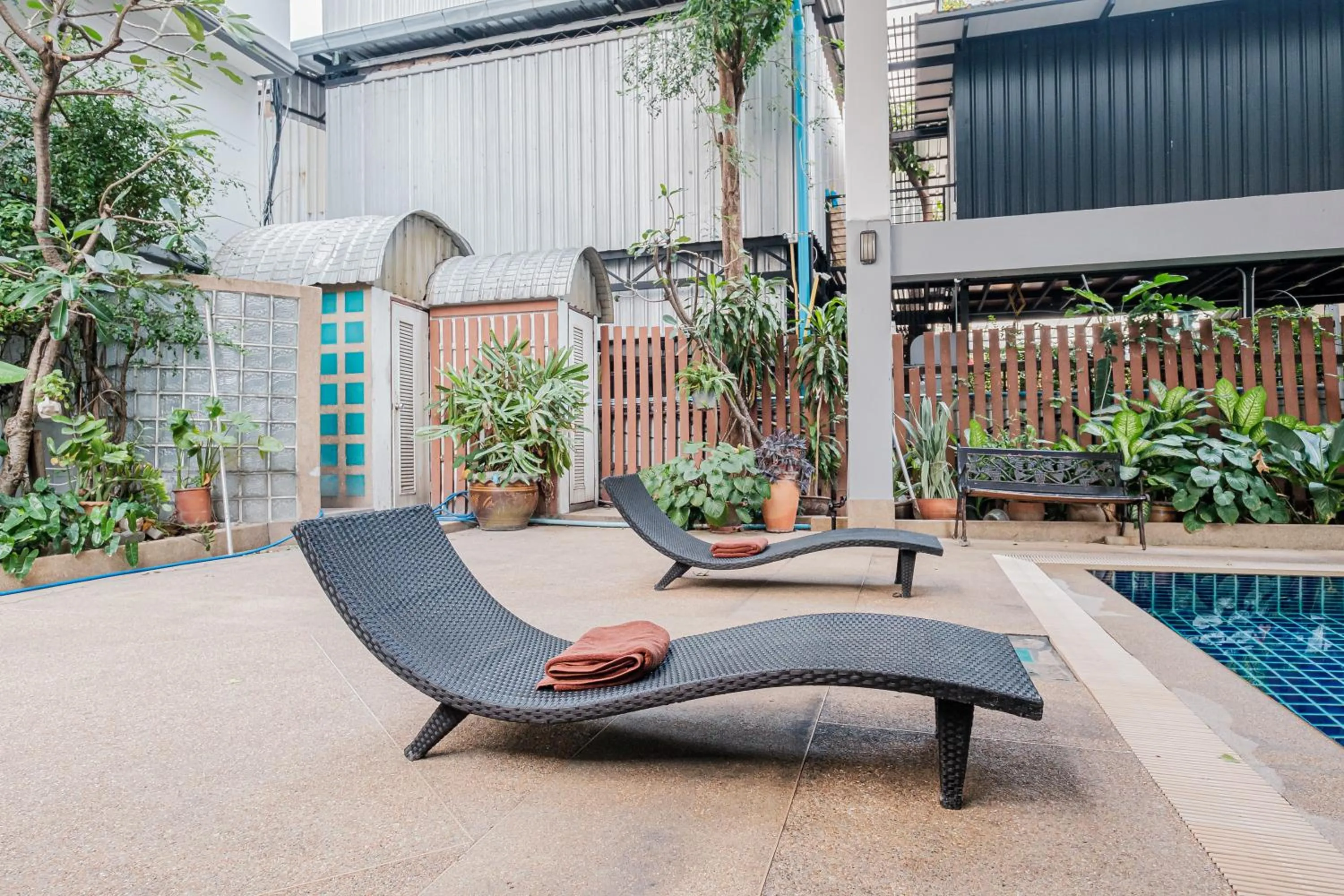 Garden in Boss Mansion