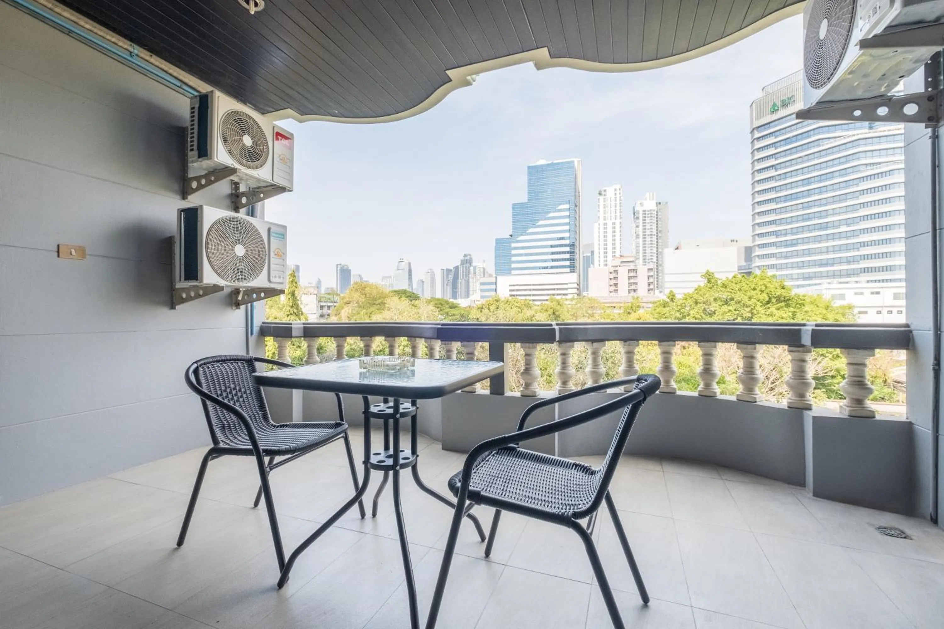 Patio in Boss Mansion