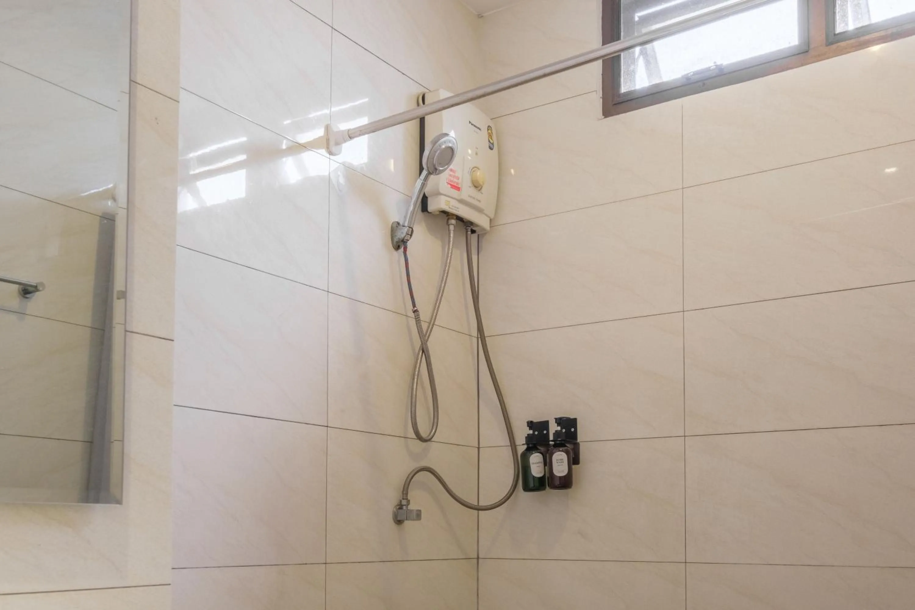 Shower in Boss Hotel